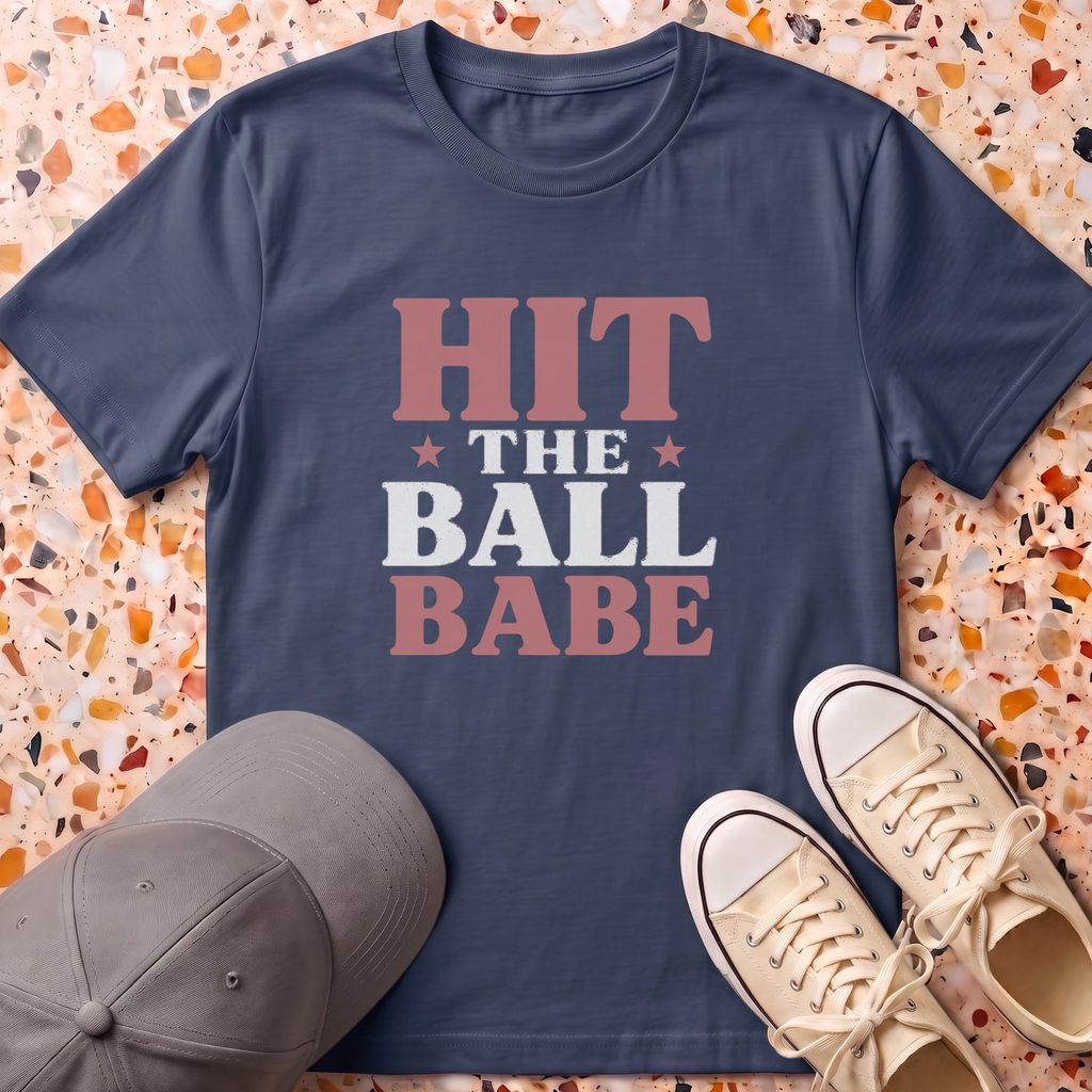 Hit The Ball Babe T-Shirt