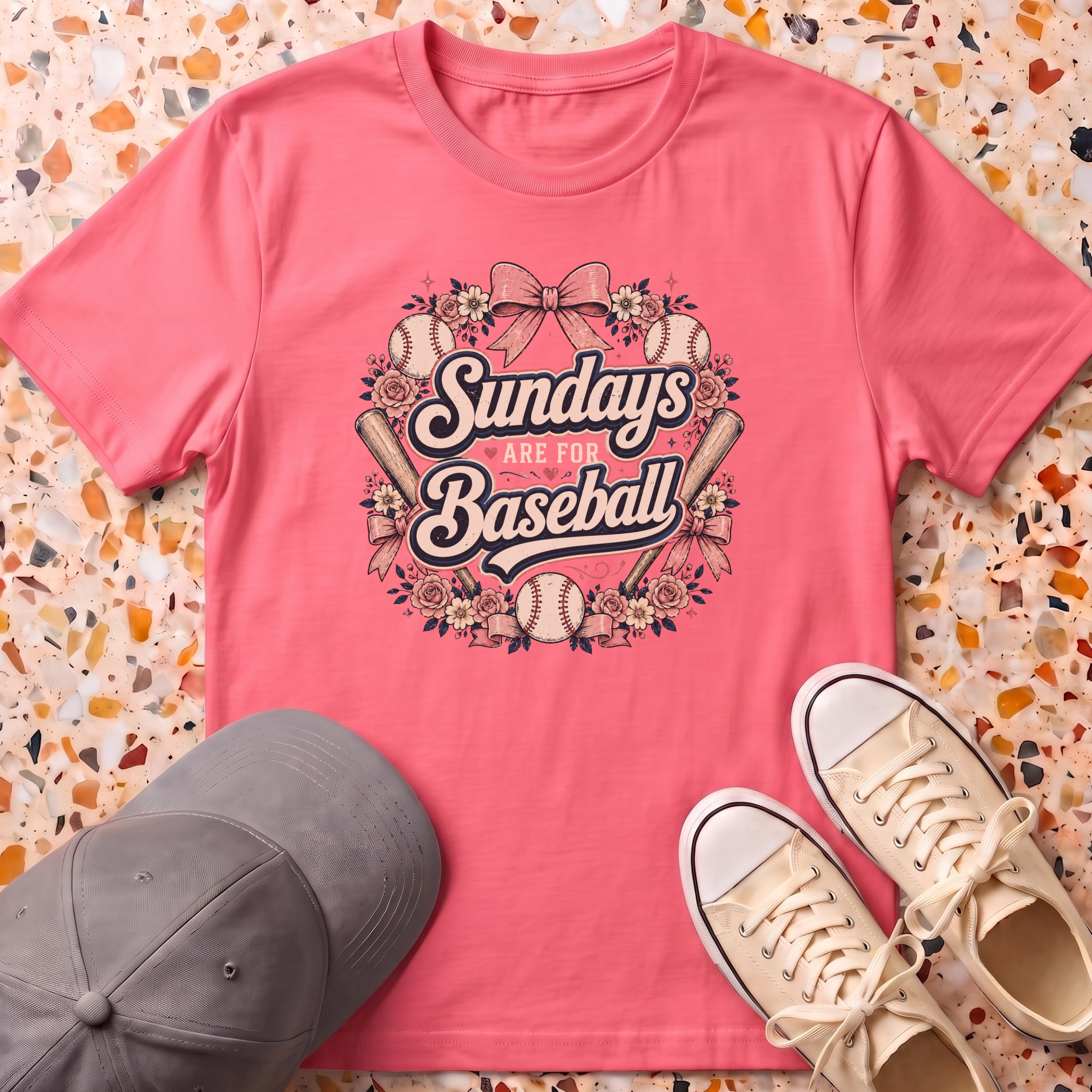 Sundays Are For Baseball T-Shirt