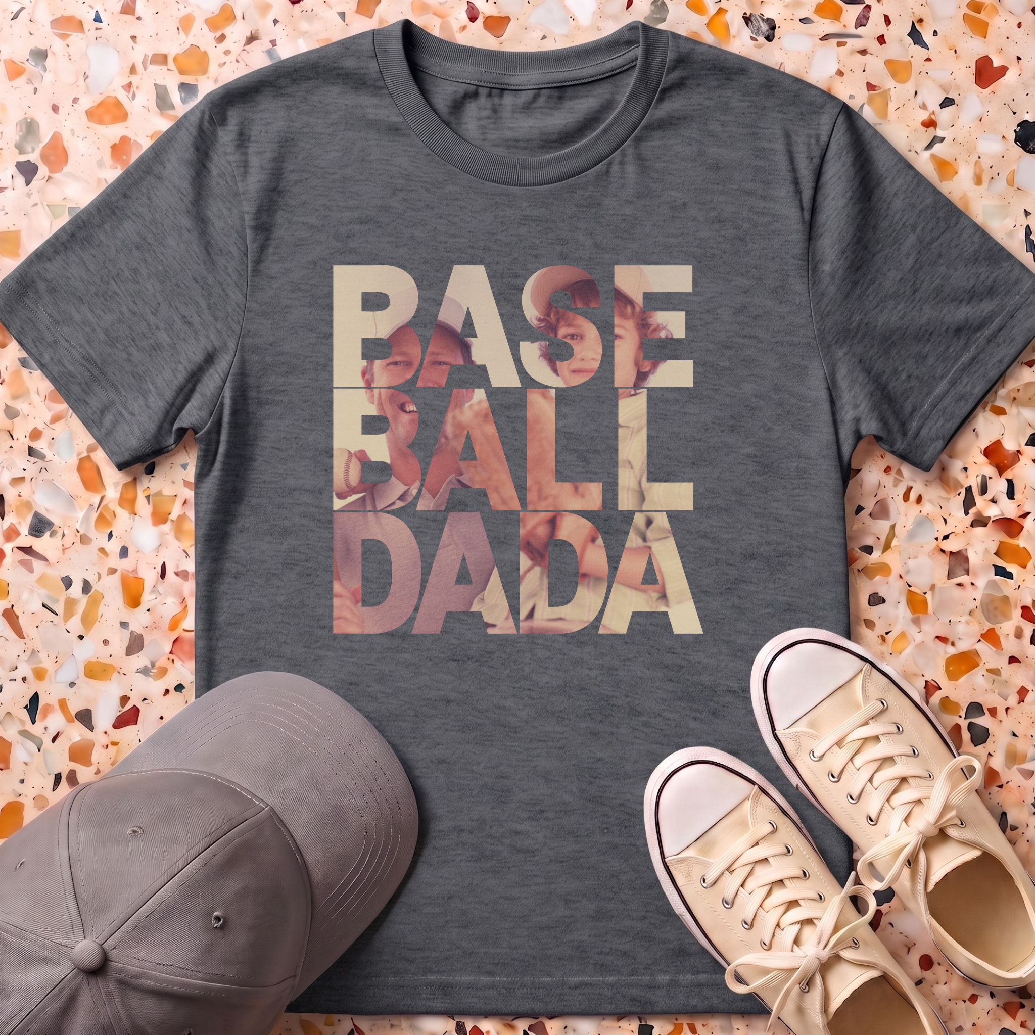 Custom Photo DADA Retro T-Shirt