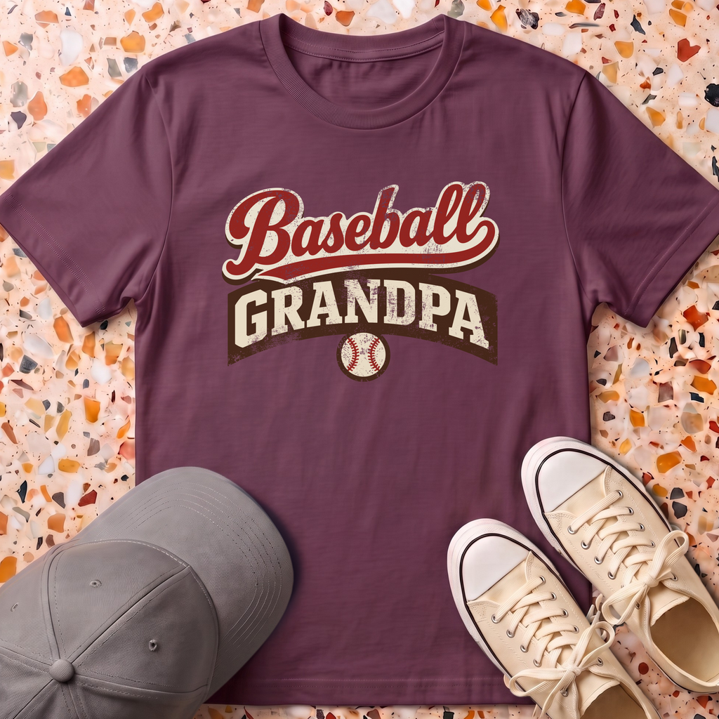 Baseball Grandpa T-Shirt