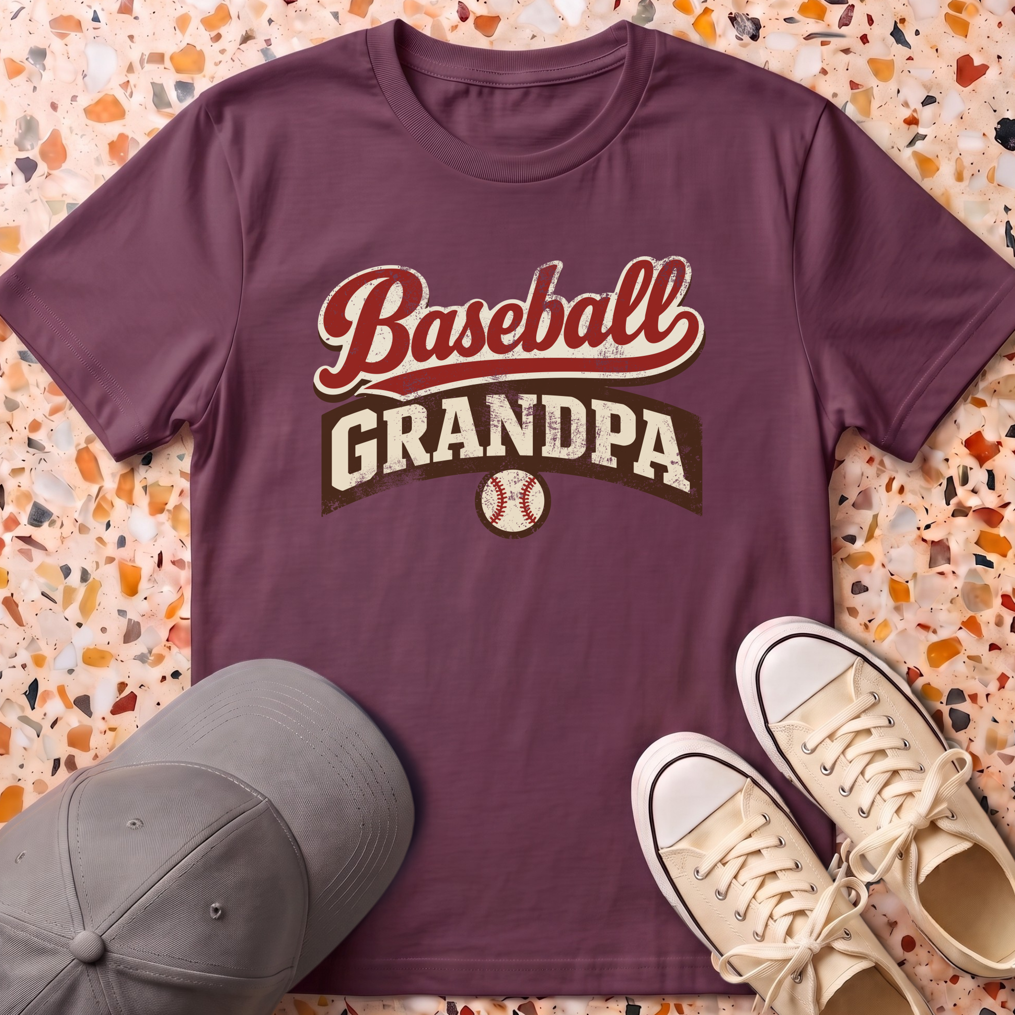 Baseball Grandpa T-Shirt