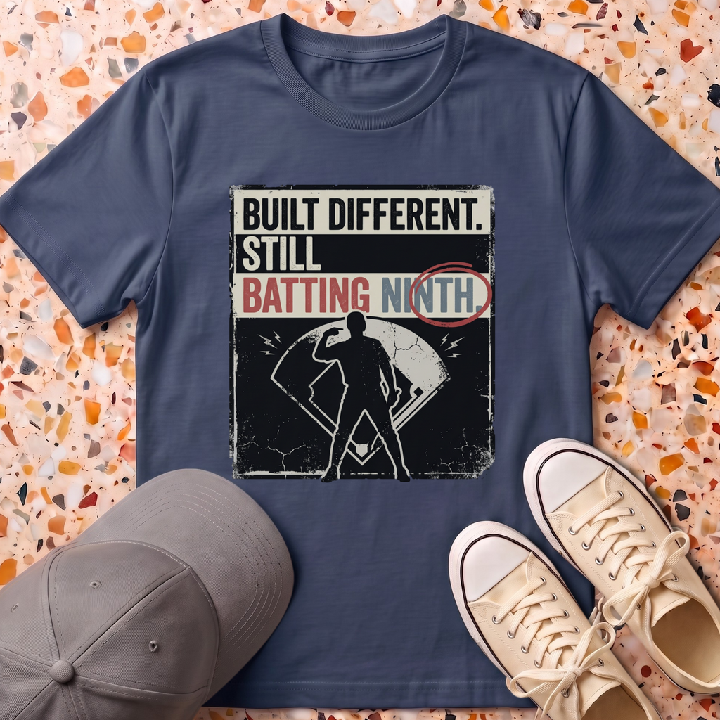 Built Different Still Batting Ninth T-Shirt