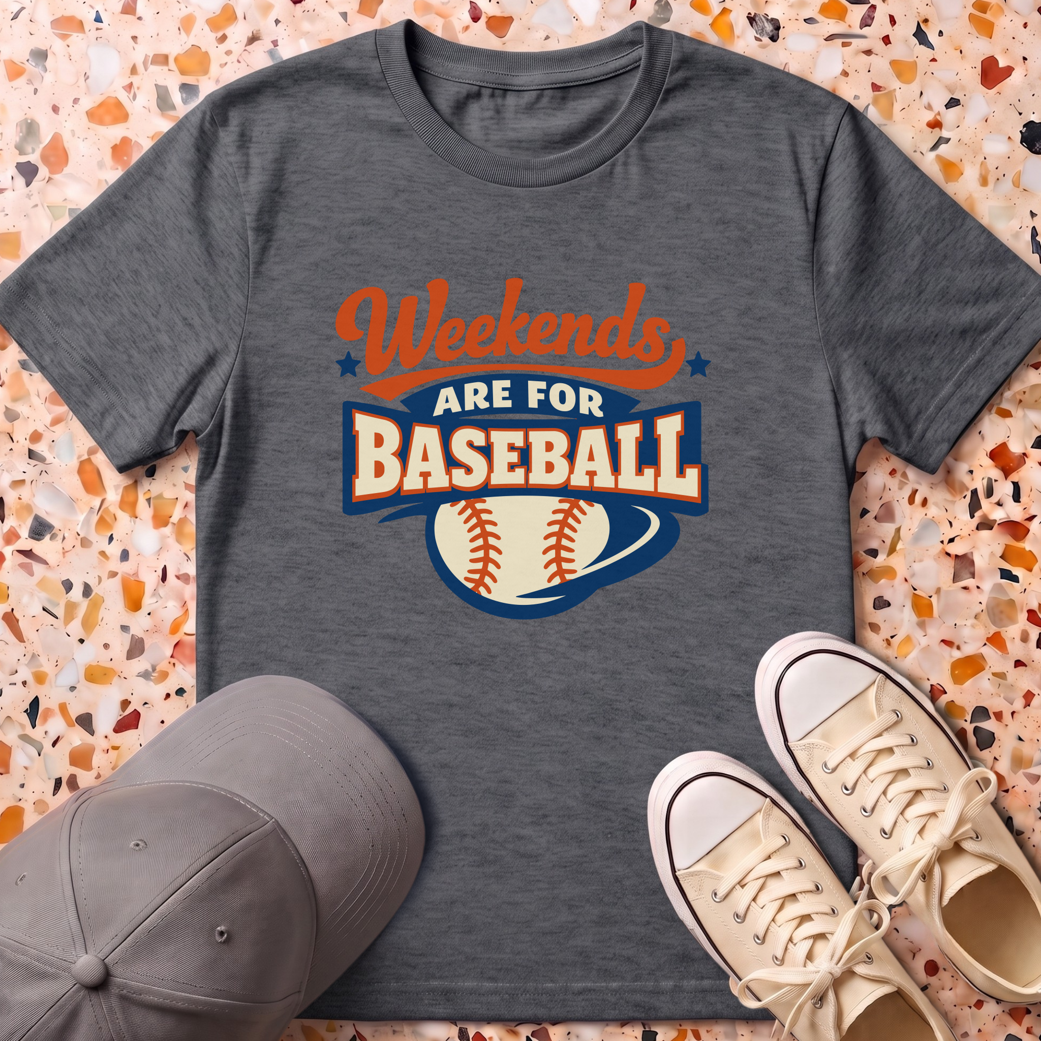 Weekends Are For Baseball T-Shirt