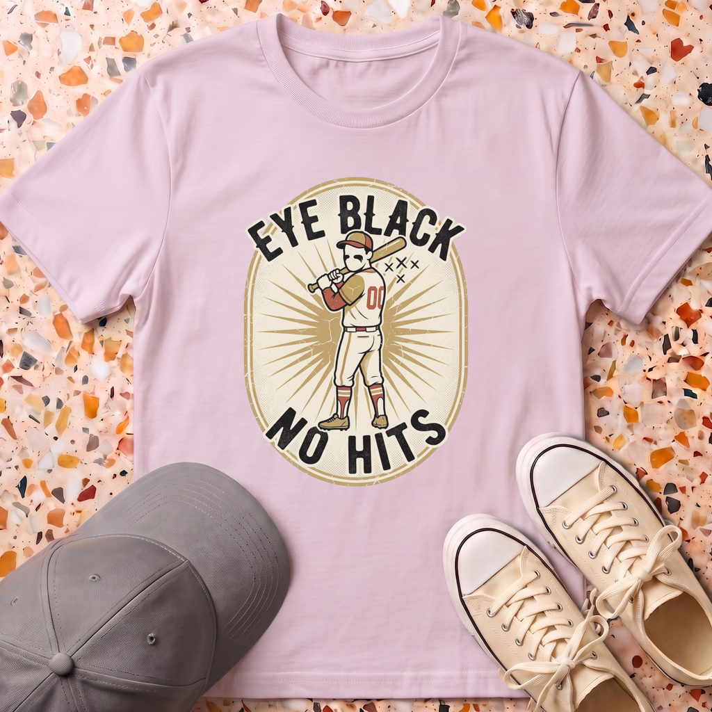 Eye Black, No Hits T-Shirt