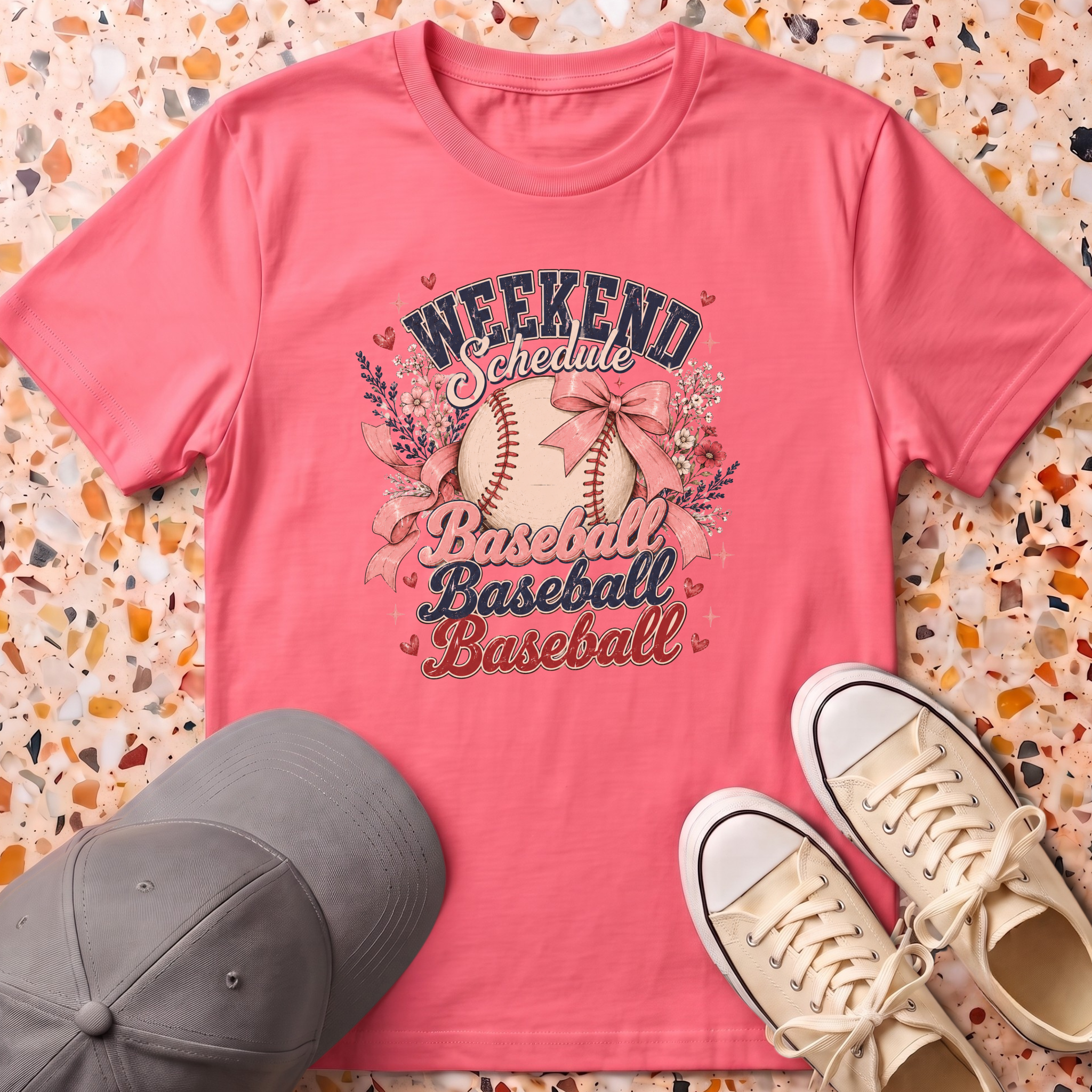 Weekend Schedule Baseball T-Shirt