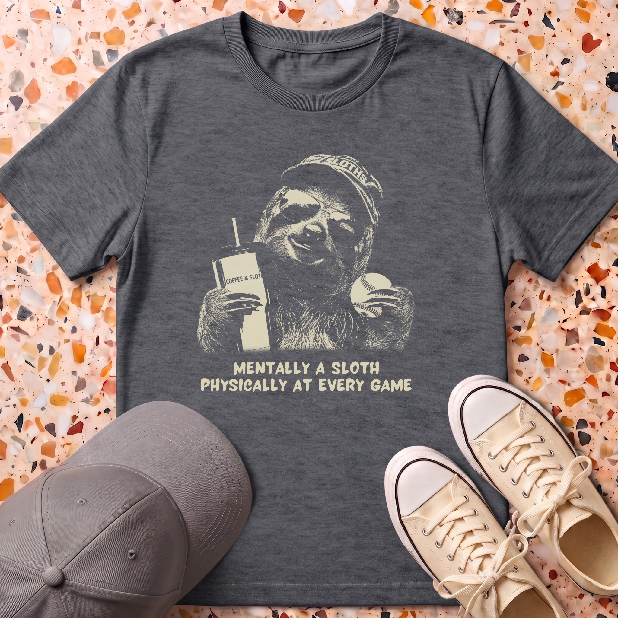 Mentally a Sloth T-shirt