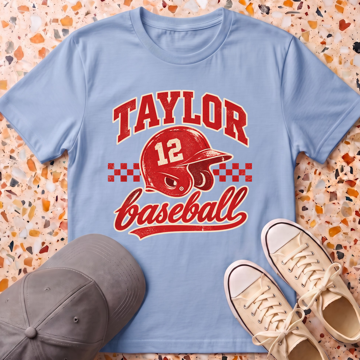 Custom Name & Number T-Shirt