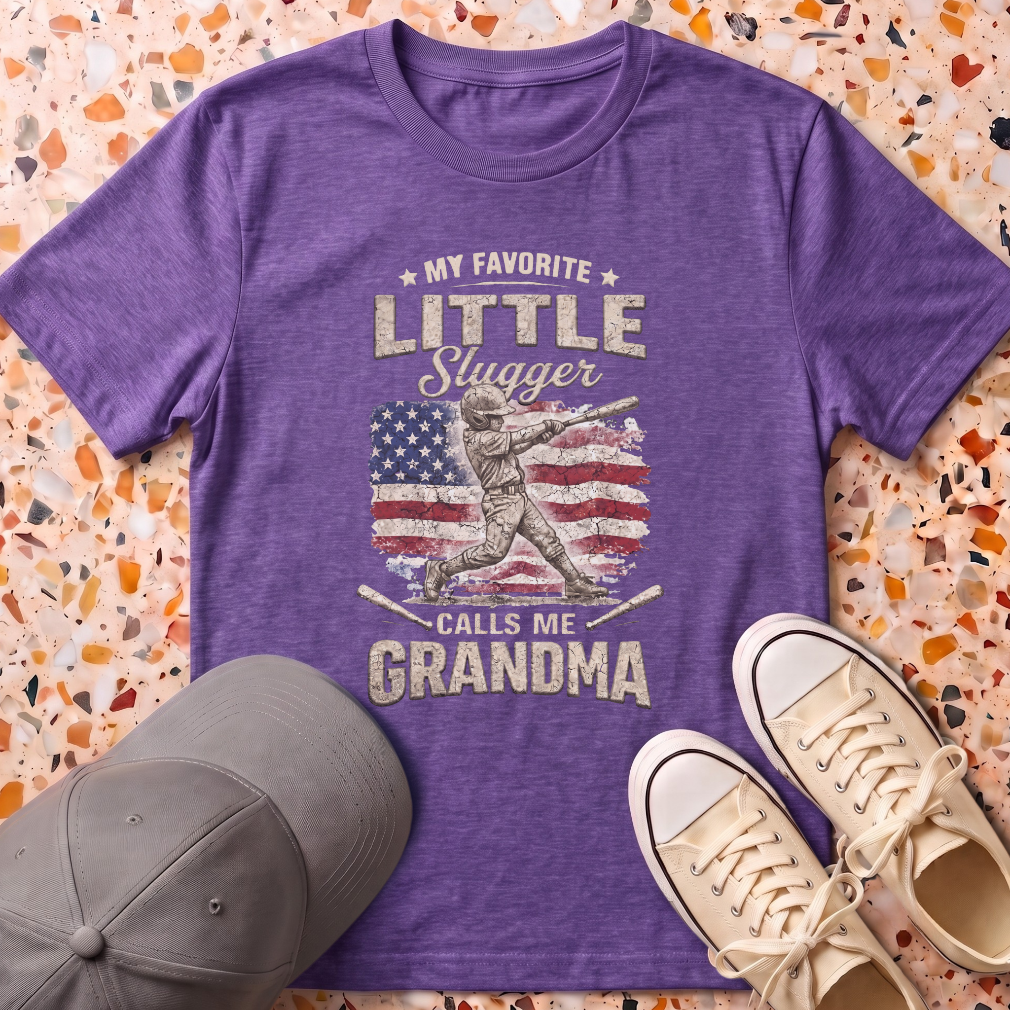 Little Slugger calls me grandma T-Shirt