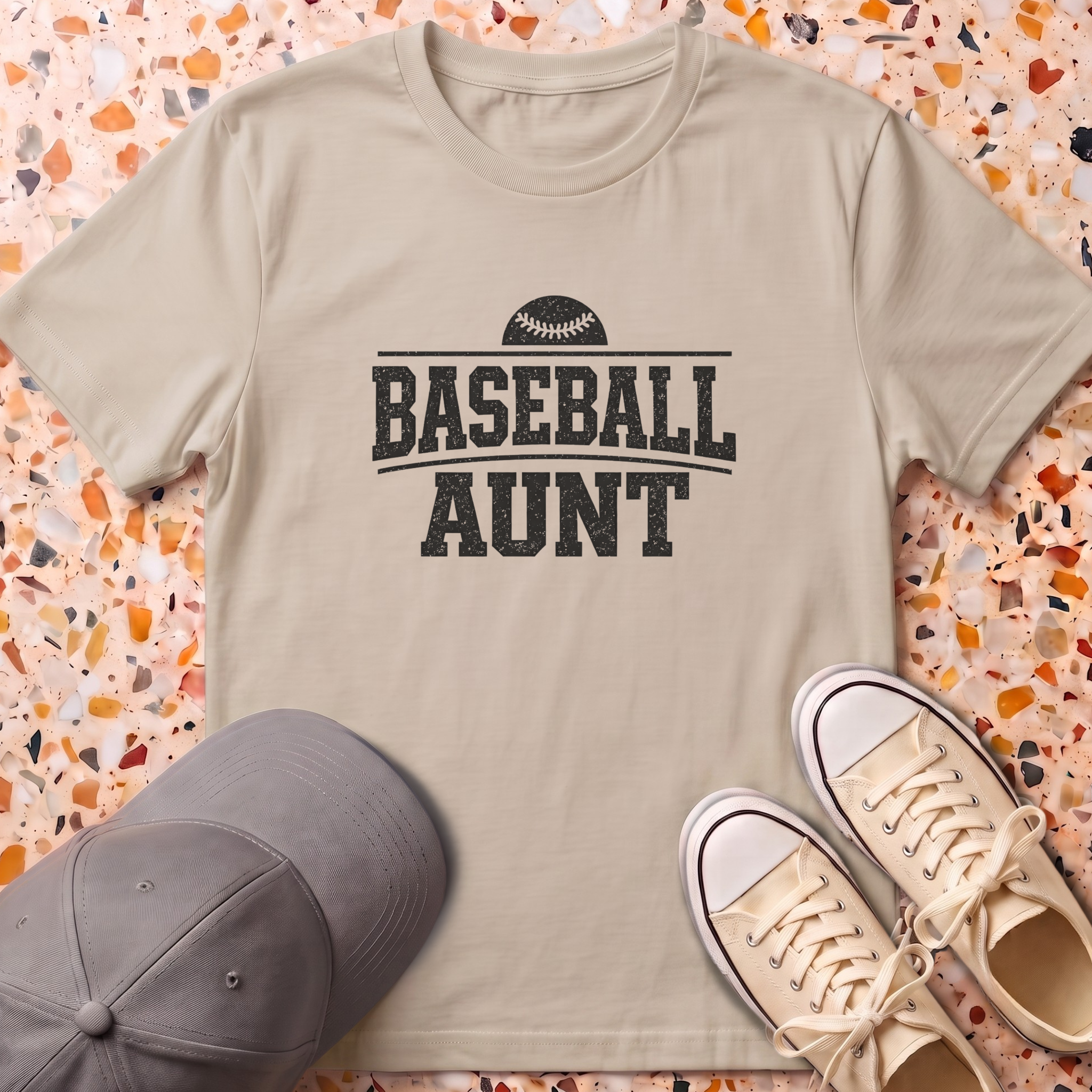 Baseball Aunt T-Shirt