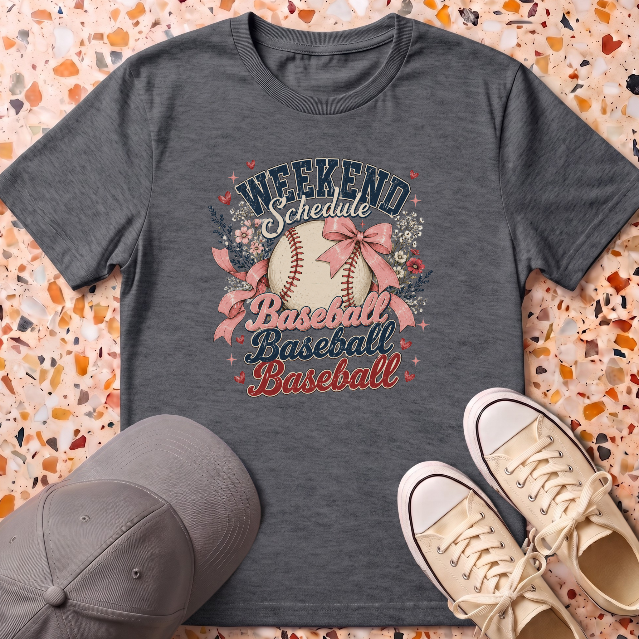 Weekend Schedule Baseball T-Shirt