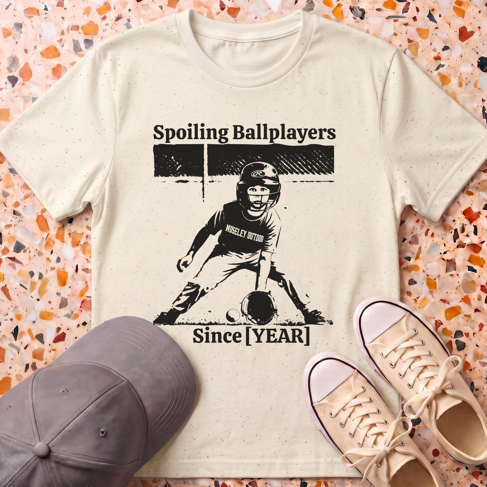 Custom Photo and Year T-Shirt
