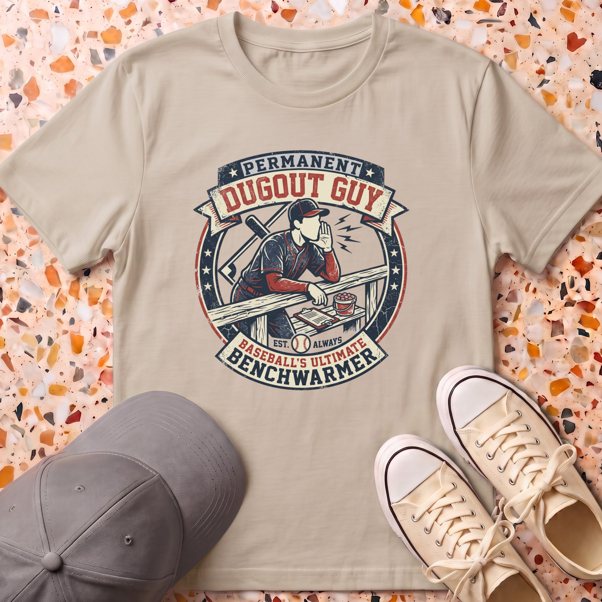 Dugout Guy Benchwarmer T-Shirt