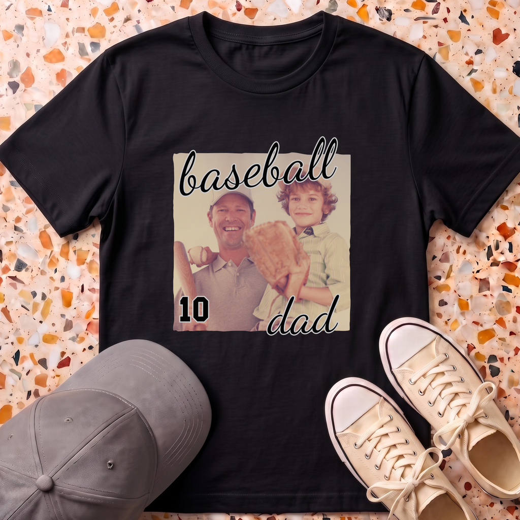 Custom Photo DADA  Retro T-Shirt