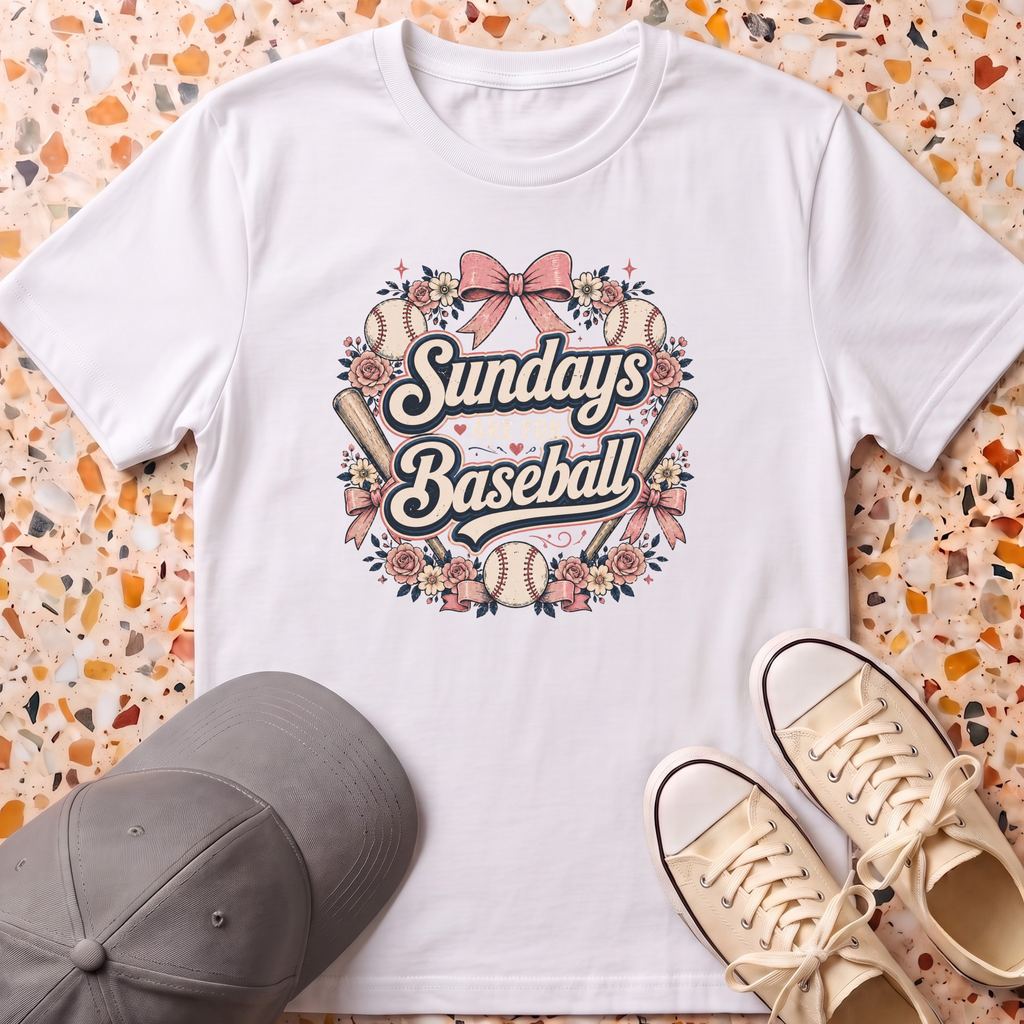 Sundays Are For Baseball T-Shirt