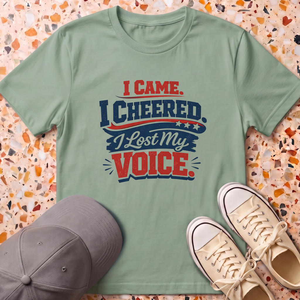 I Cheered I Lost My Voice T-Shirt