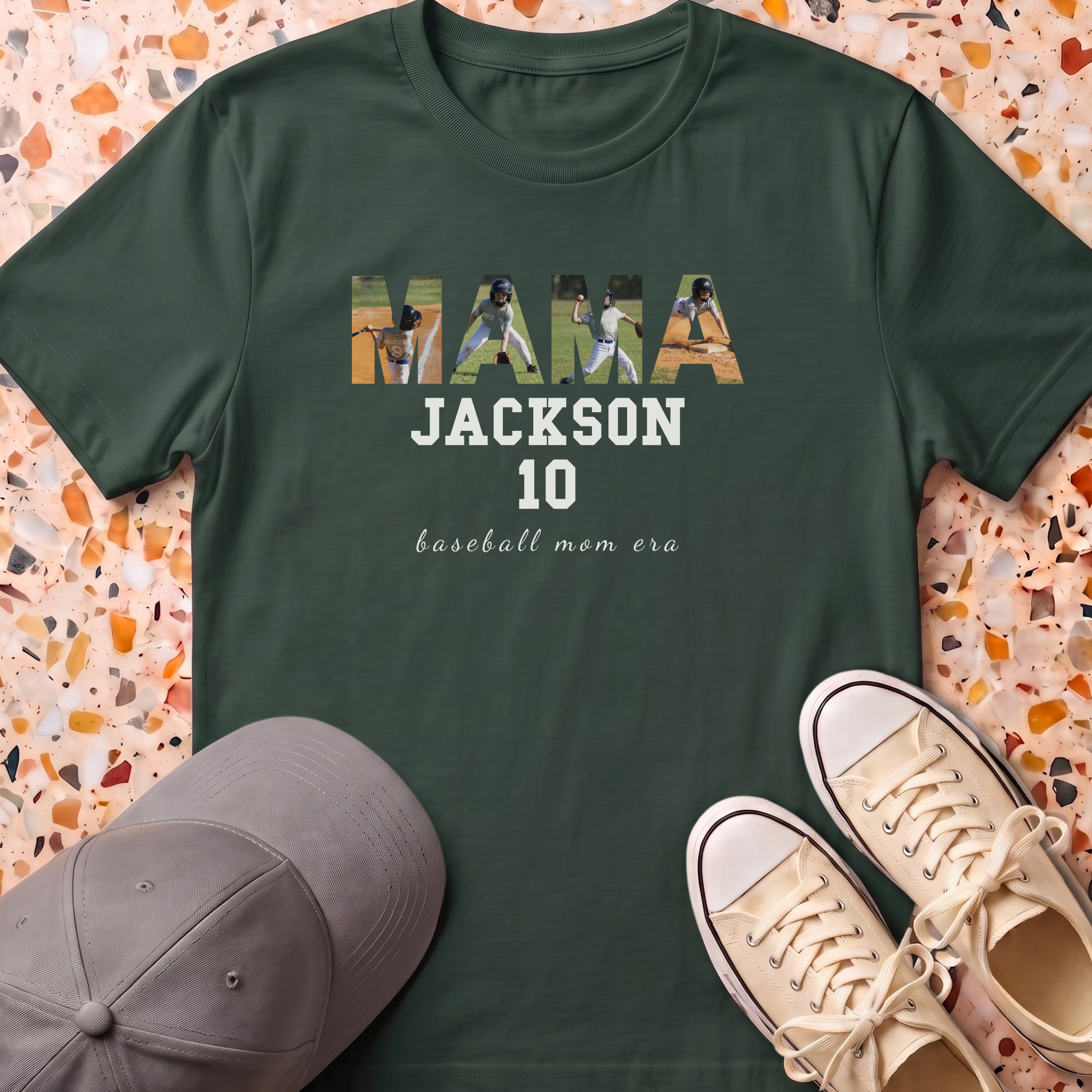 CUSTOM  Photo MAMA T-Shirt