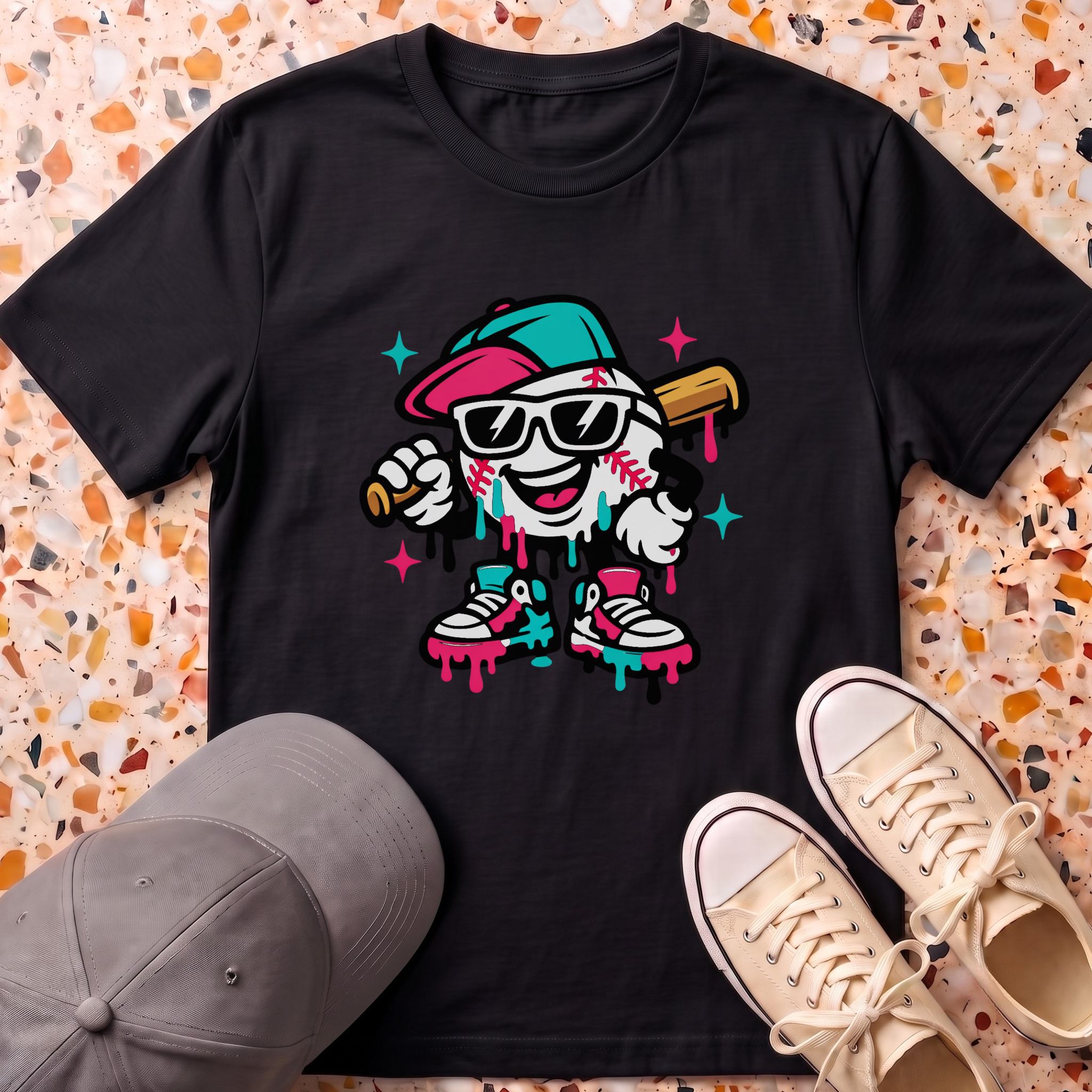 Drip Ice Cream T-Shirt