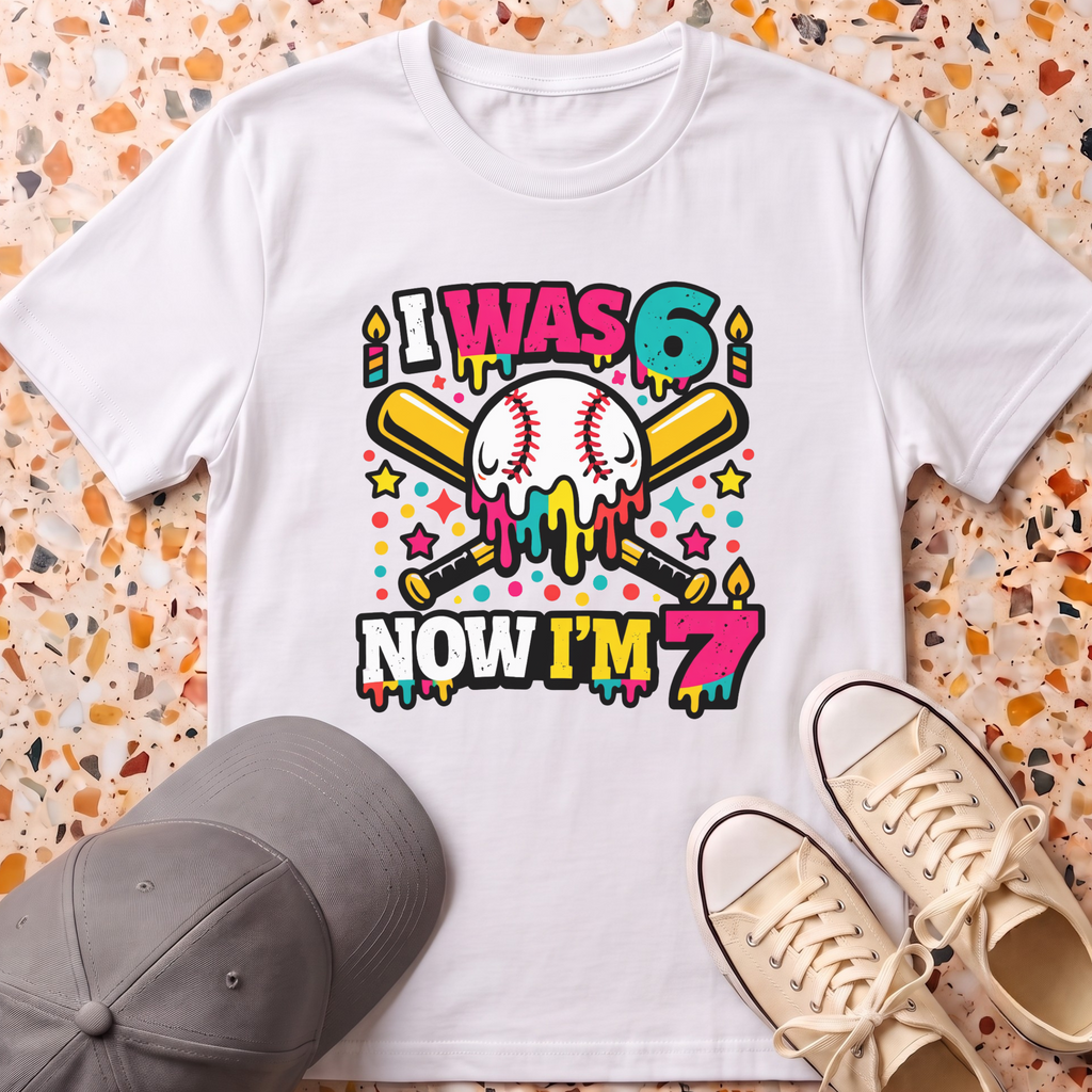 I Was 6 Now I'm 7 T-Shirt