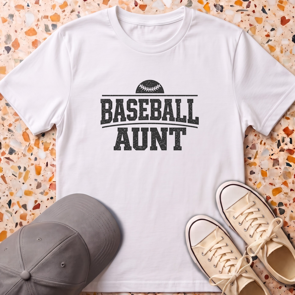 Baseball Aunt T-Shirt