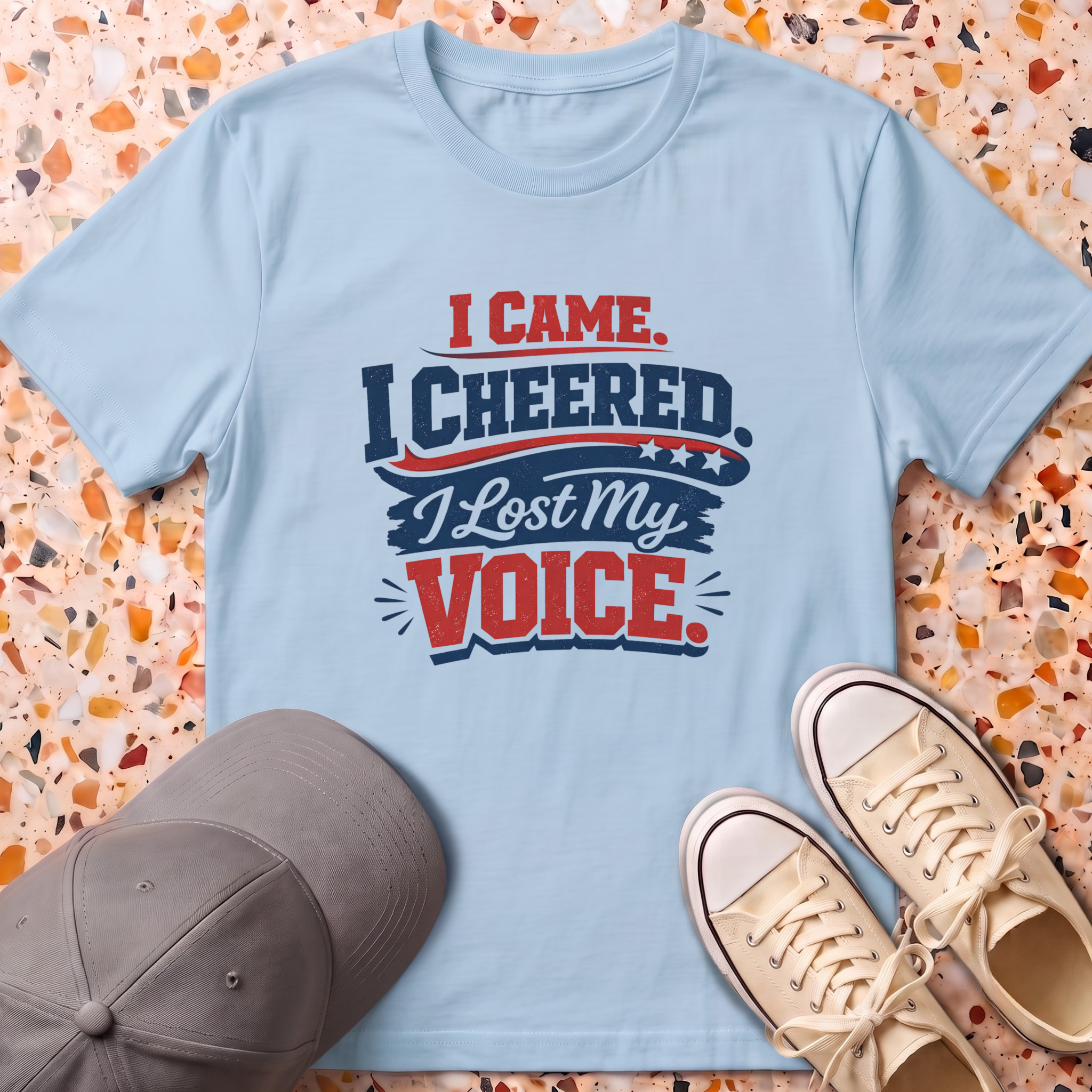 I Cheered I Lost My Voice T-Shirt