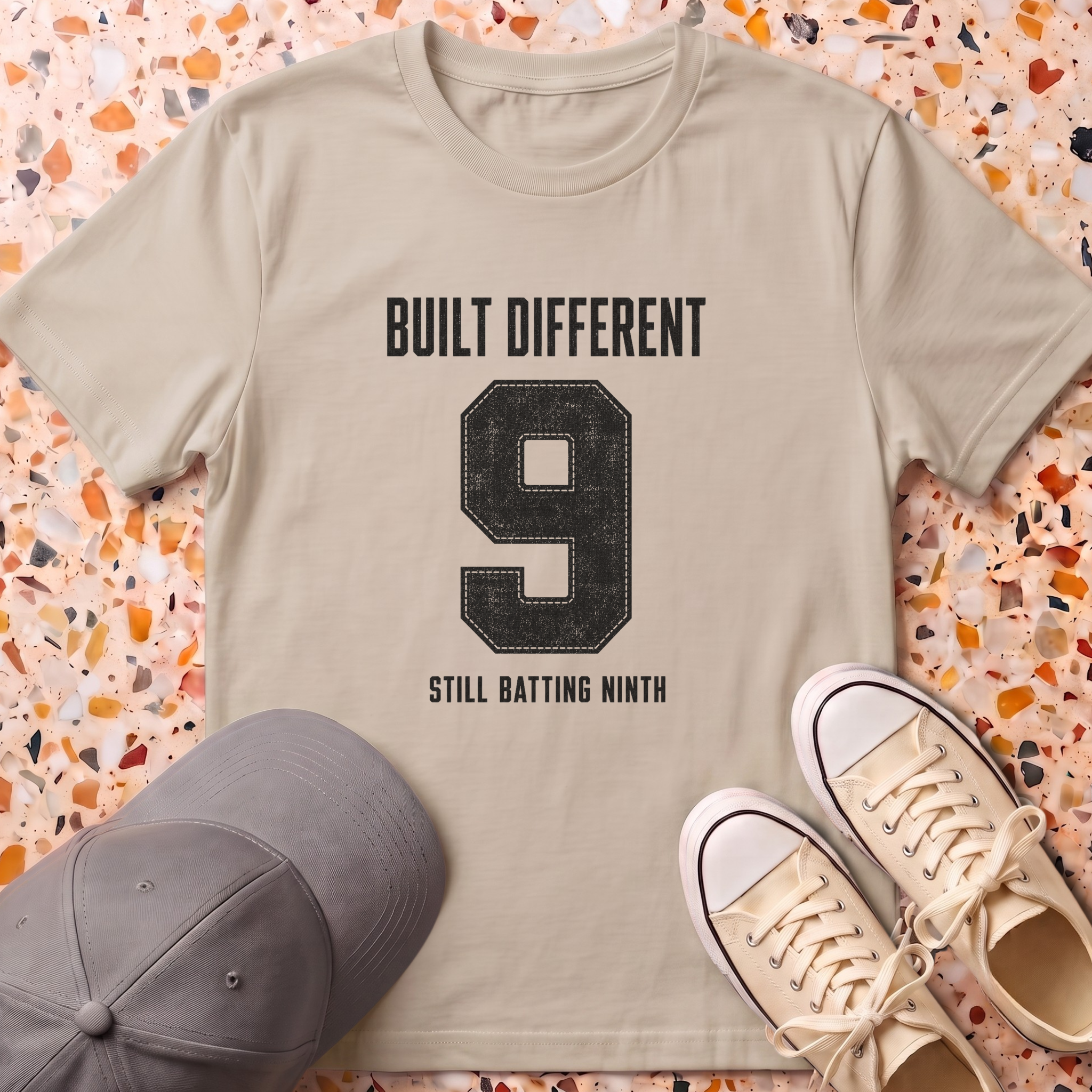 Built Different. Still Batting Ninth T-Shirt