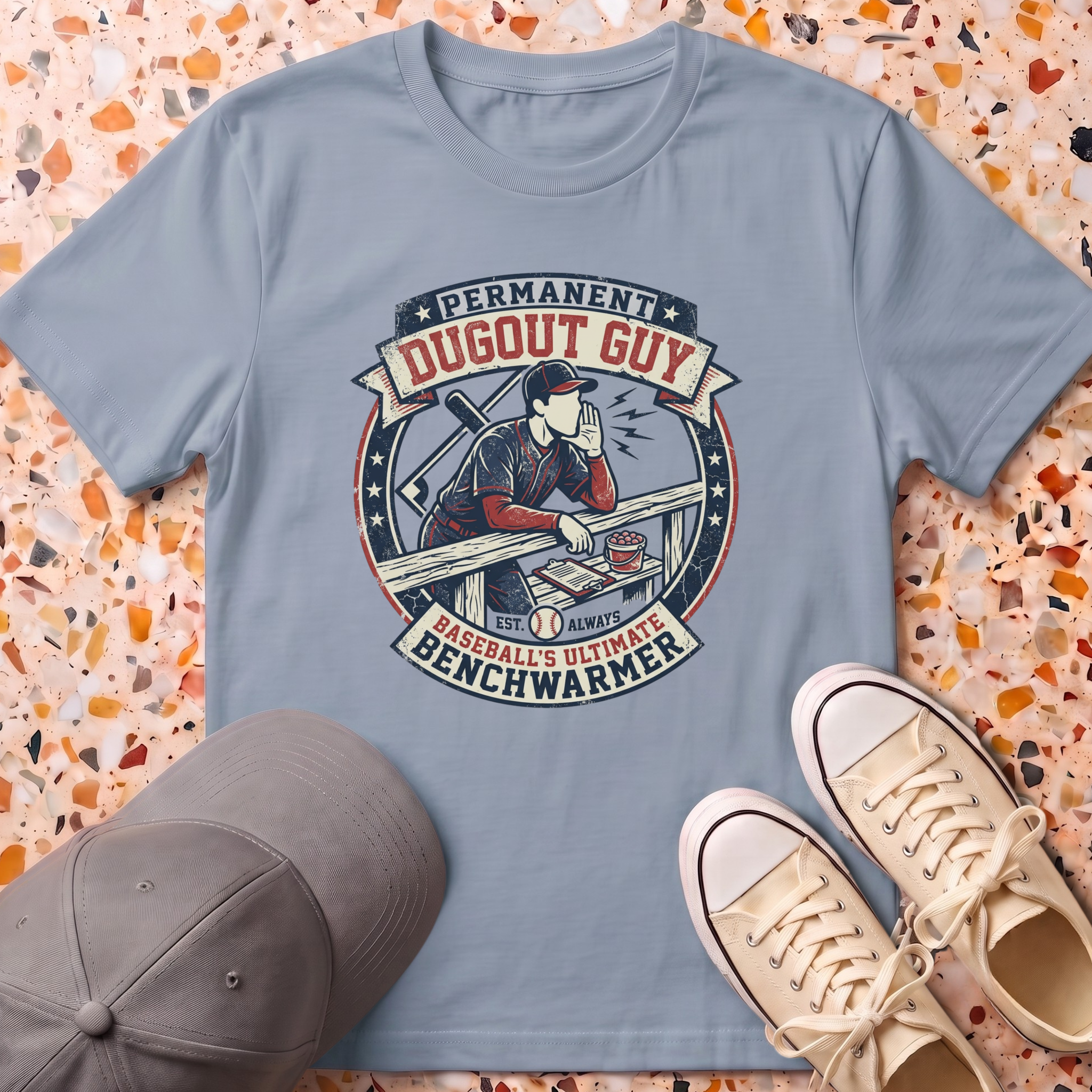 Dugout Guy Benchwarmer T-Shirt