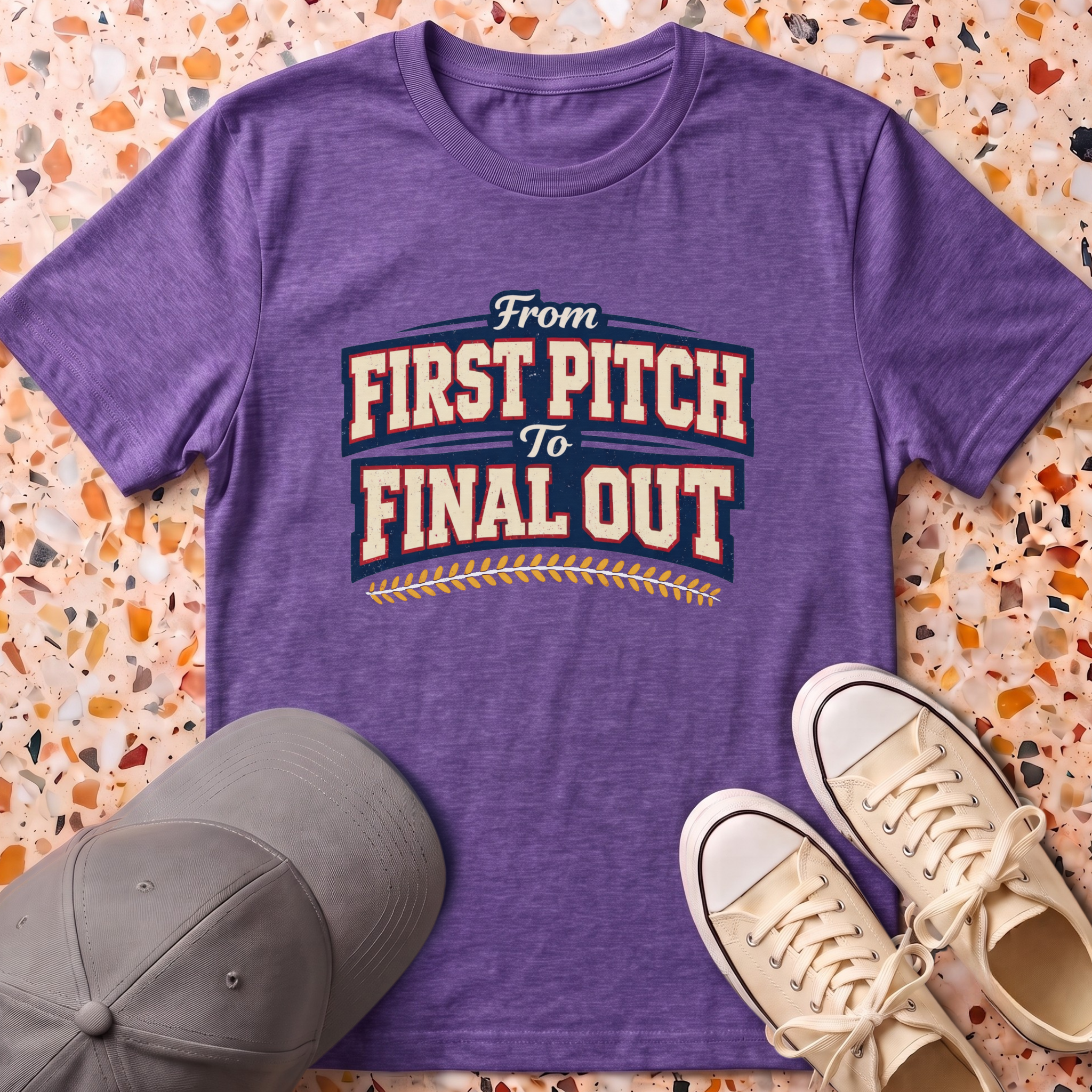 From First Pitch to Final Out T-Shirt