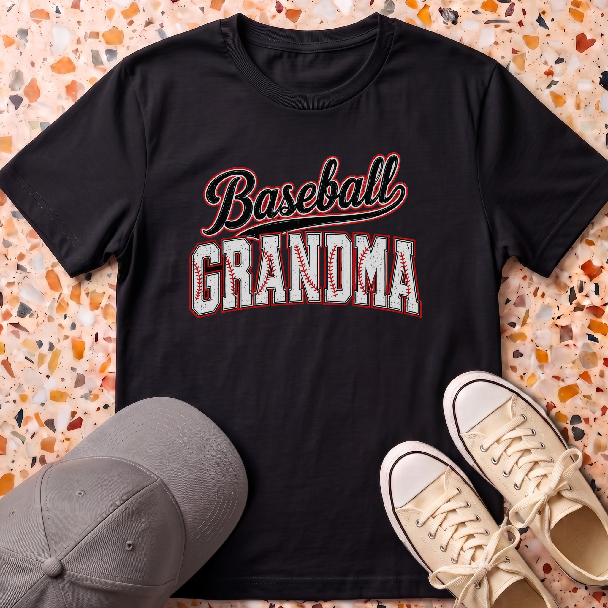 Baseball Grandma T-Shirt