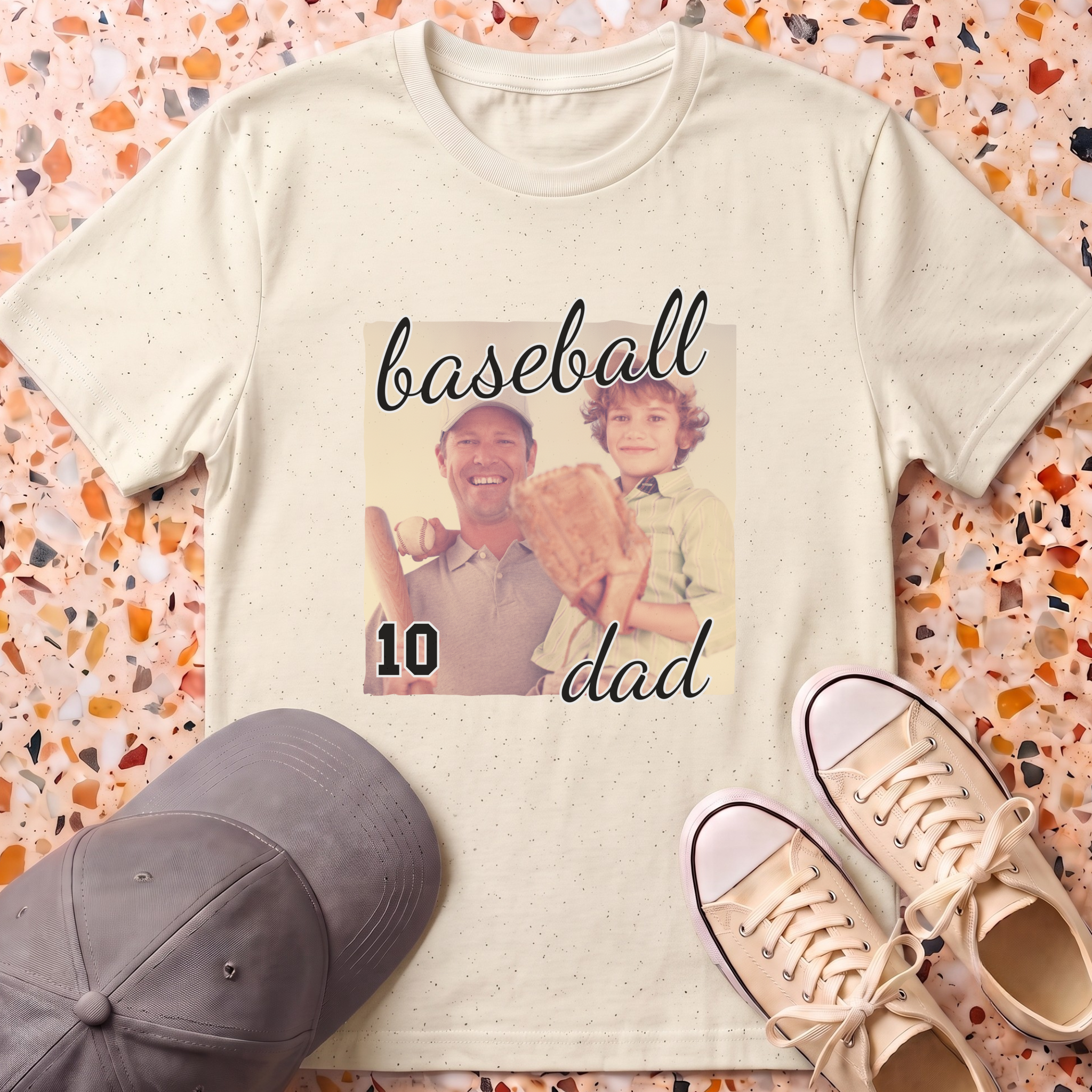 Custom Photo DADA  Retro T-Shirt