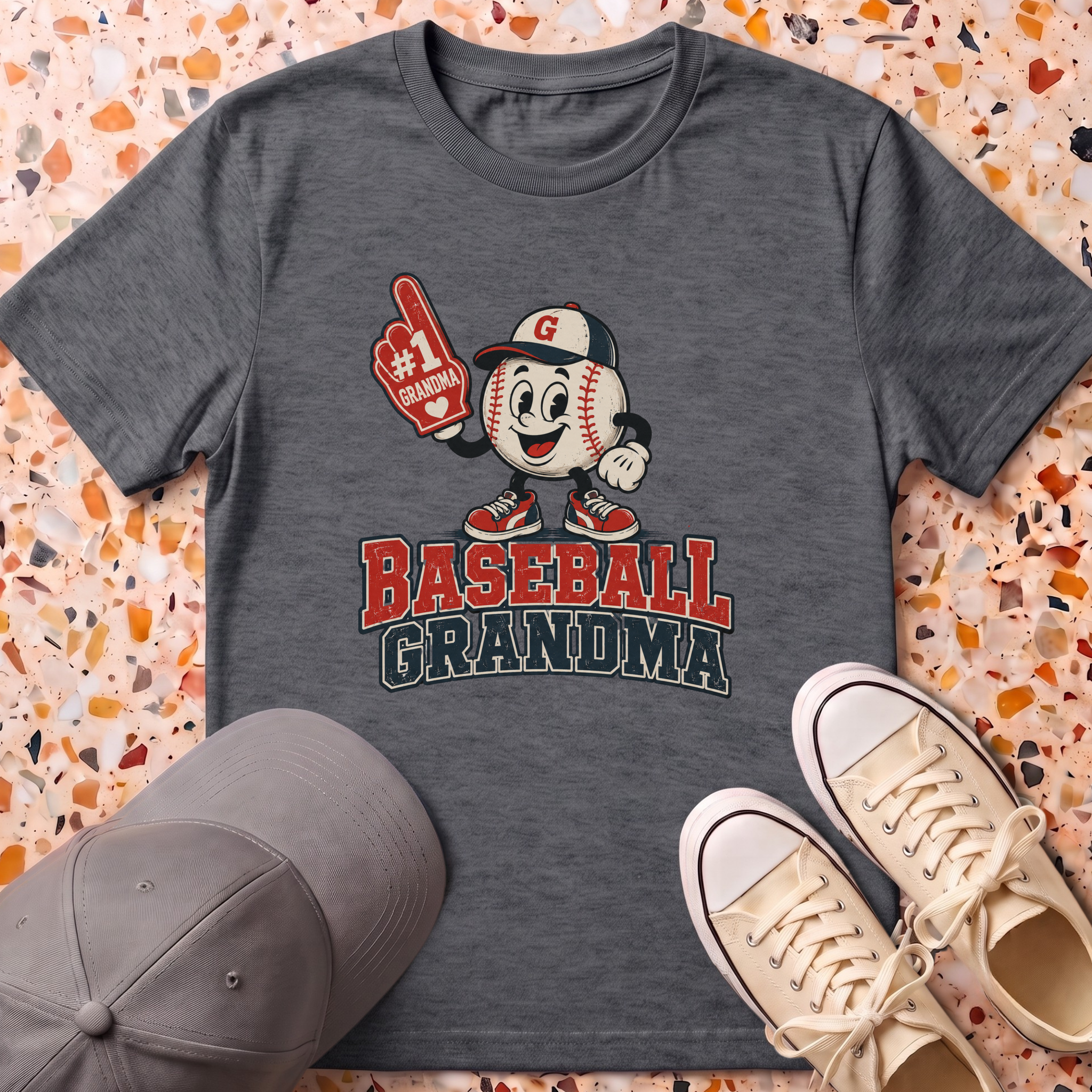 Baseball Grandma T-Shirt