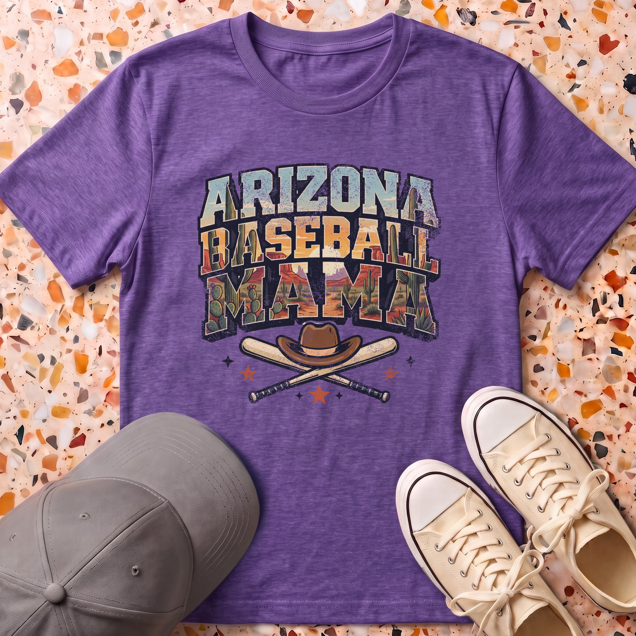 Arizona Baseball MAMA T-Shirt
