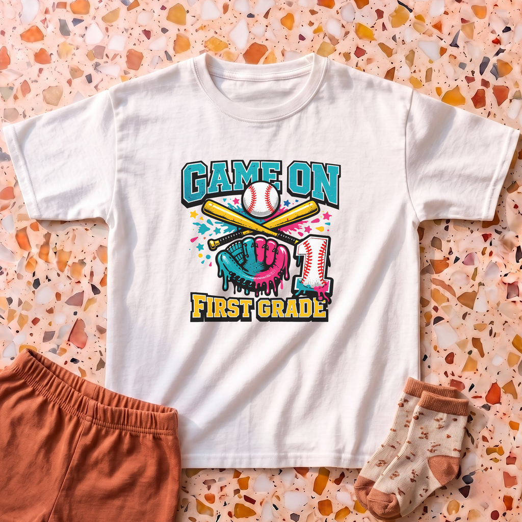 Game On First Grade T-Shirt
