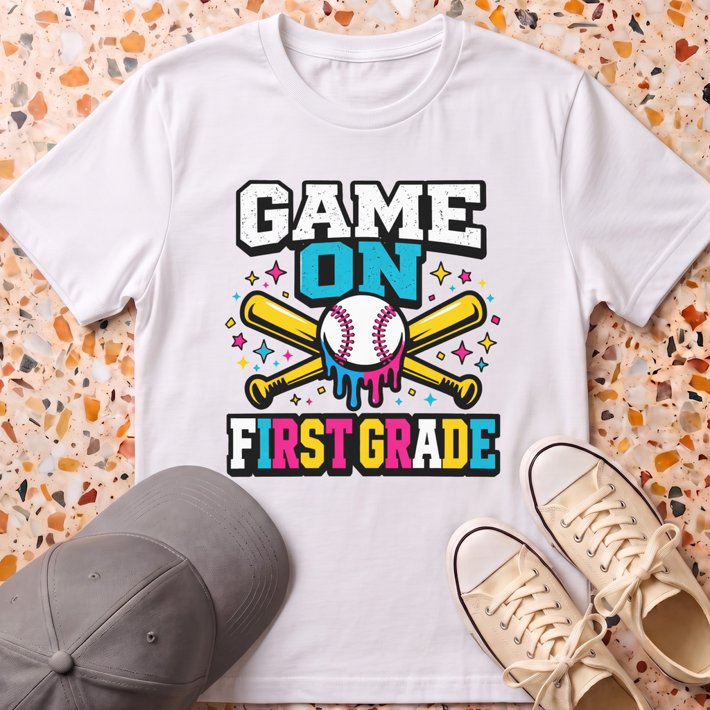 Game On First Grade T-Shirt