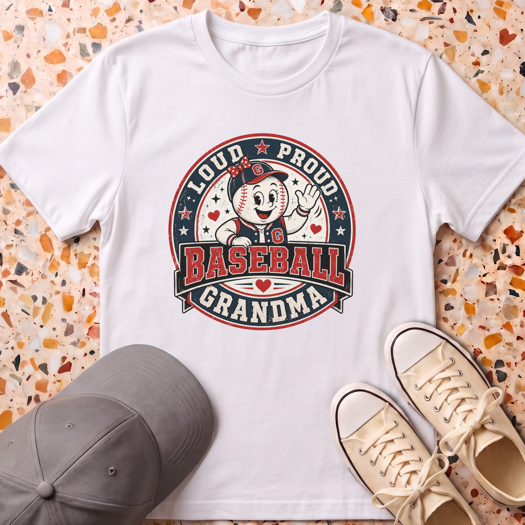 Baseball Grandma T-Shirt