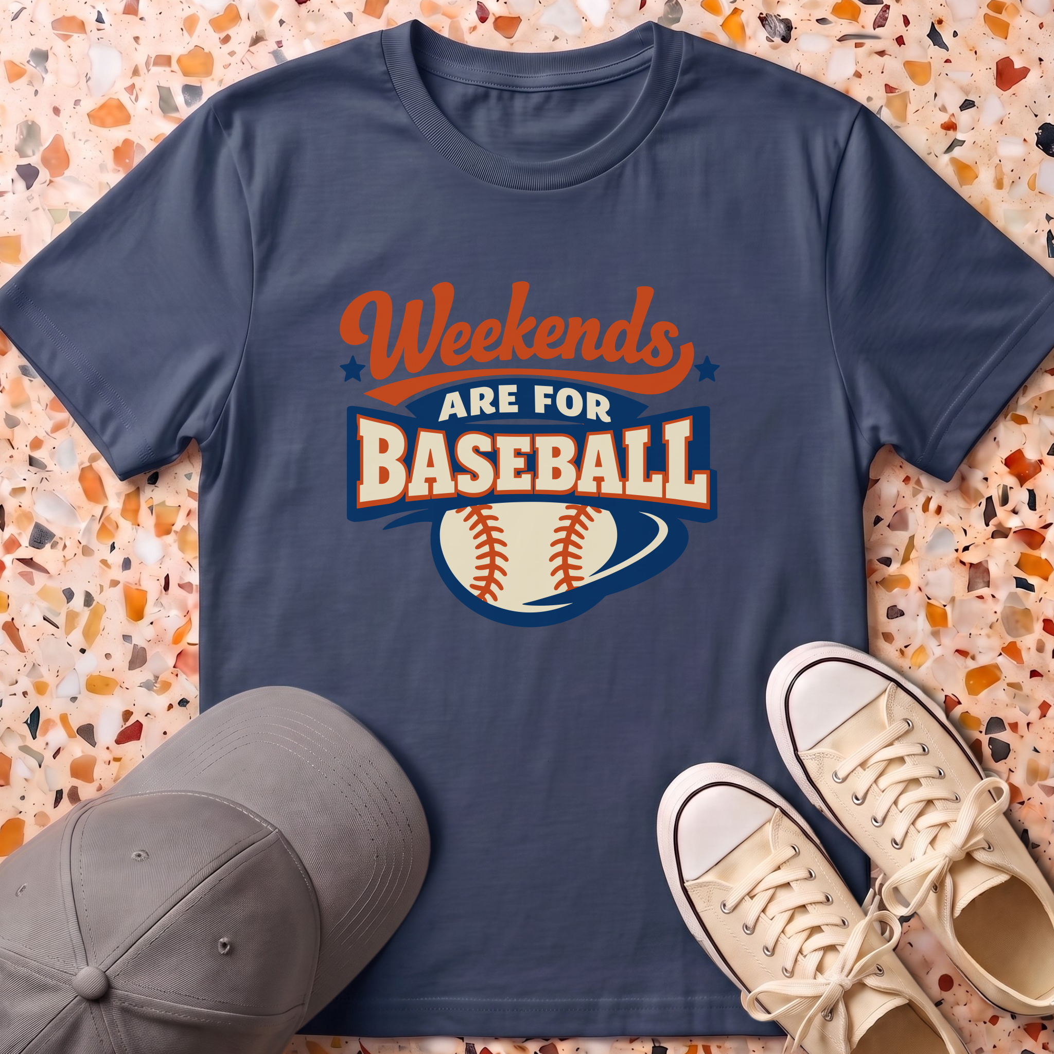 Weekends Are For Baseball T-Shirt