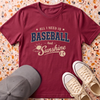 Baseball and Sunshine T-Shirt