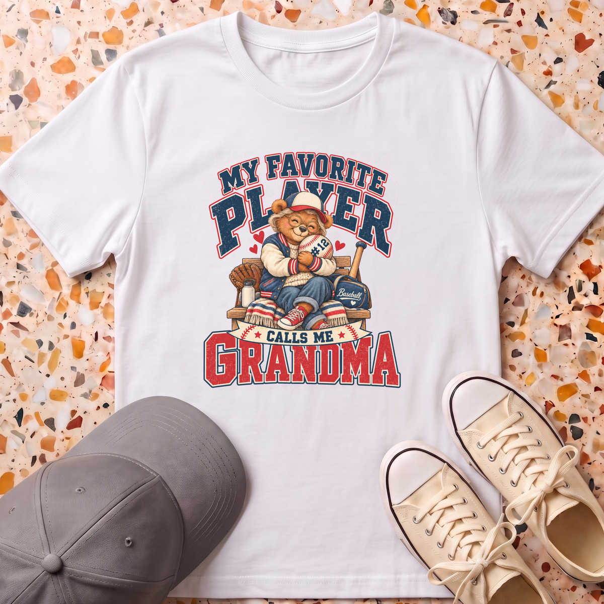 Custom Grandma Bear T-Shirt