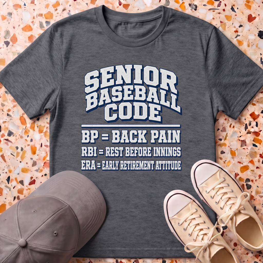 Senior Baseball code T-Shirt