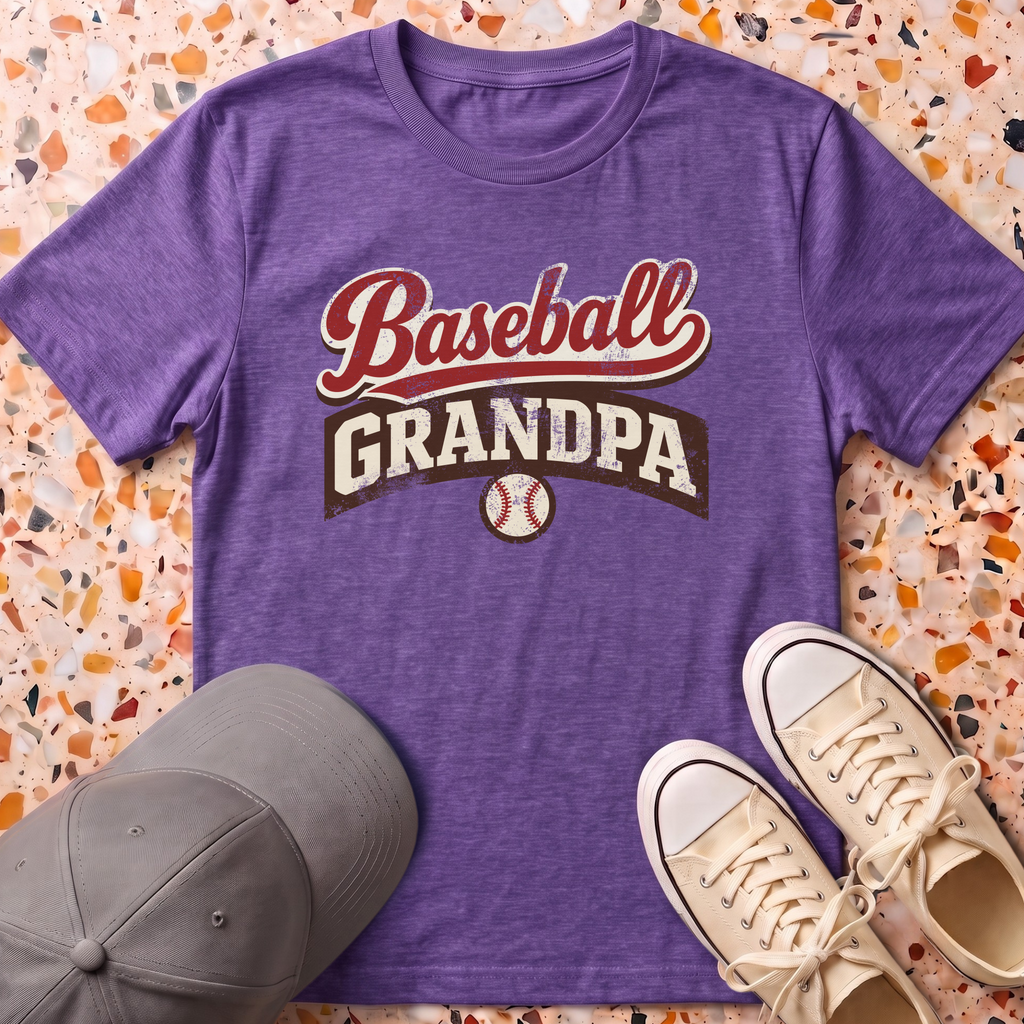 Baseball Grandpa T-Shirt
