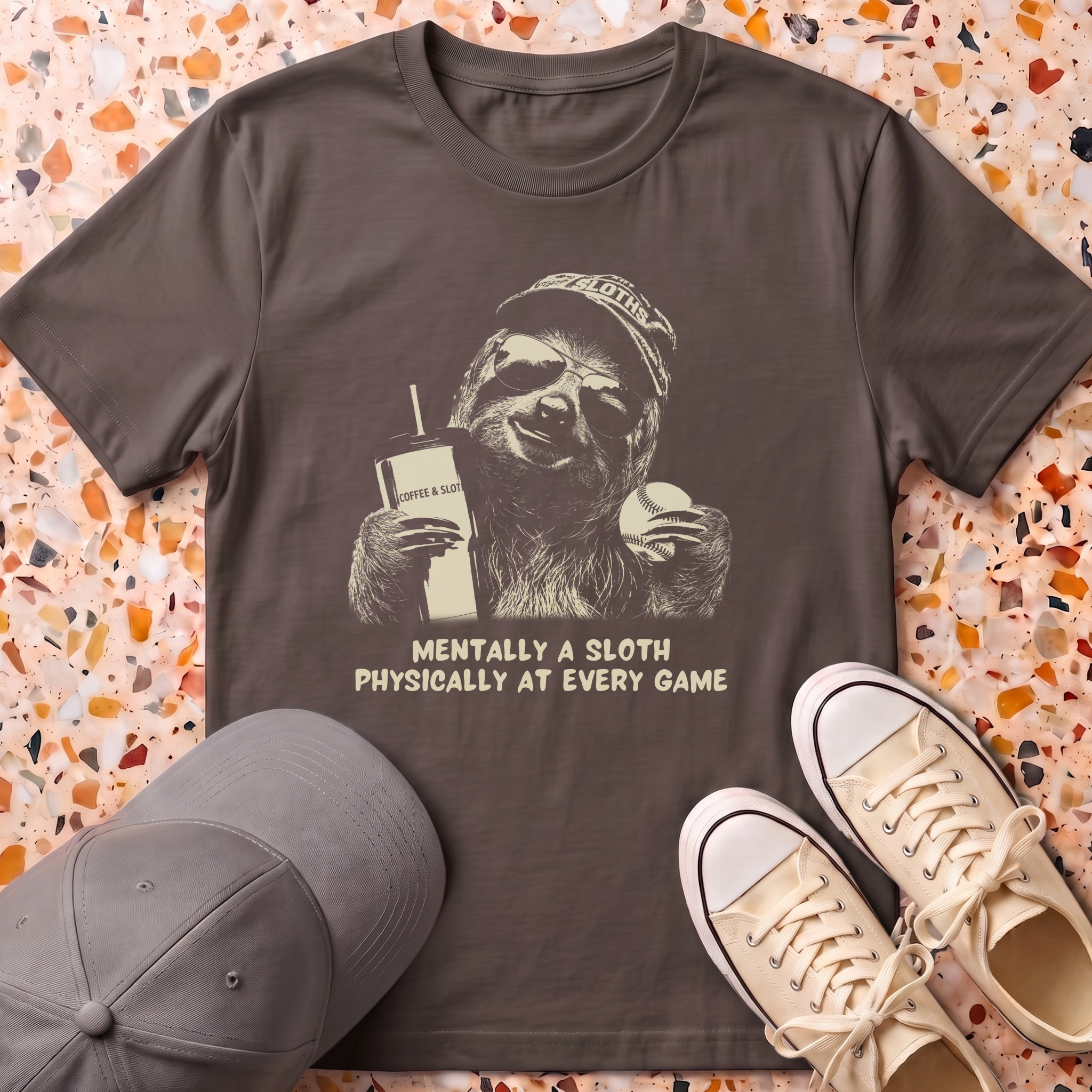 Mentally a Sloth T-shirt