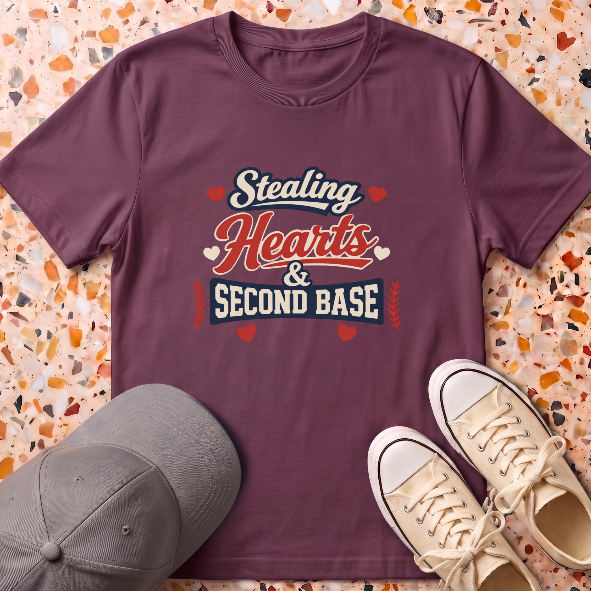 Stealing Hearts & Second Base T-Shirt