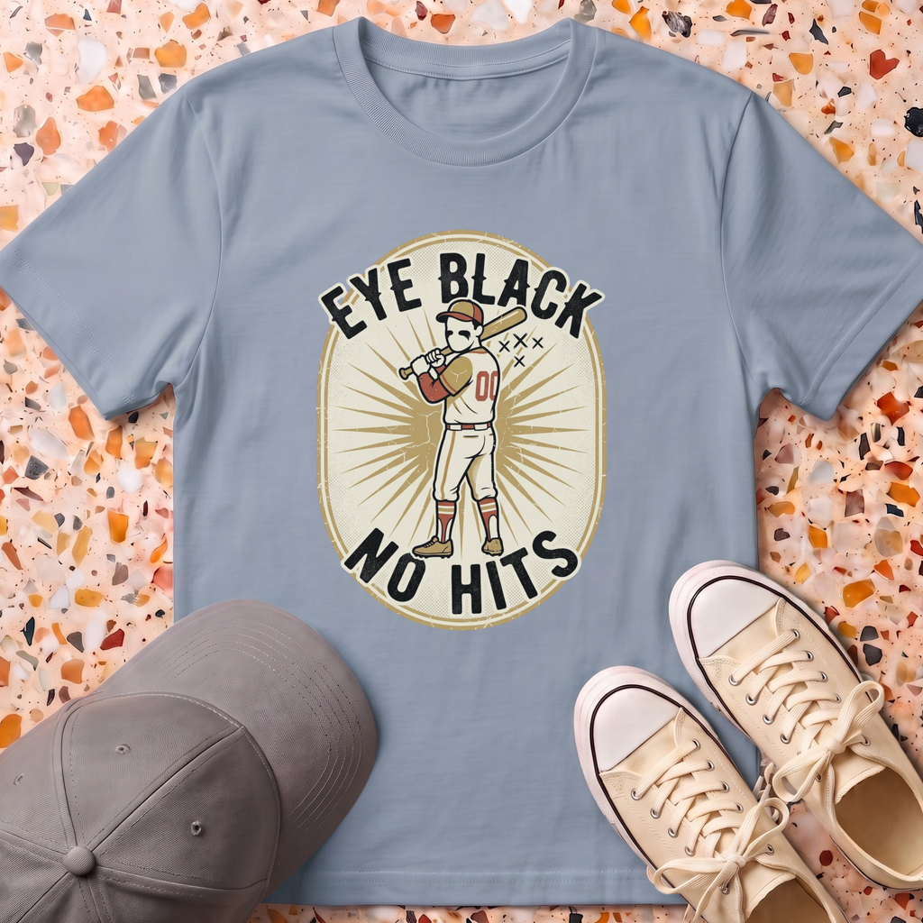 Eye Black, No Hits T-Shirt