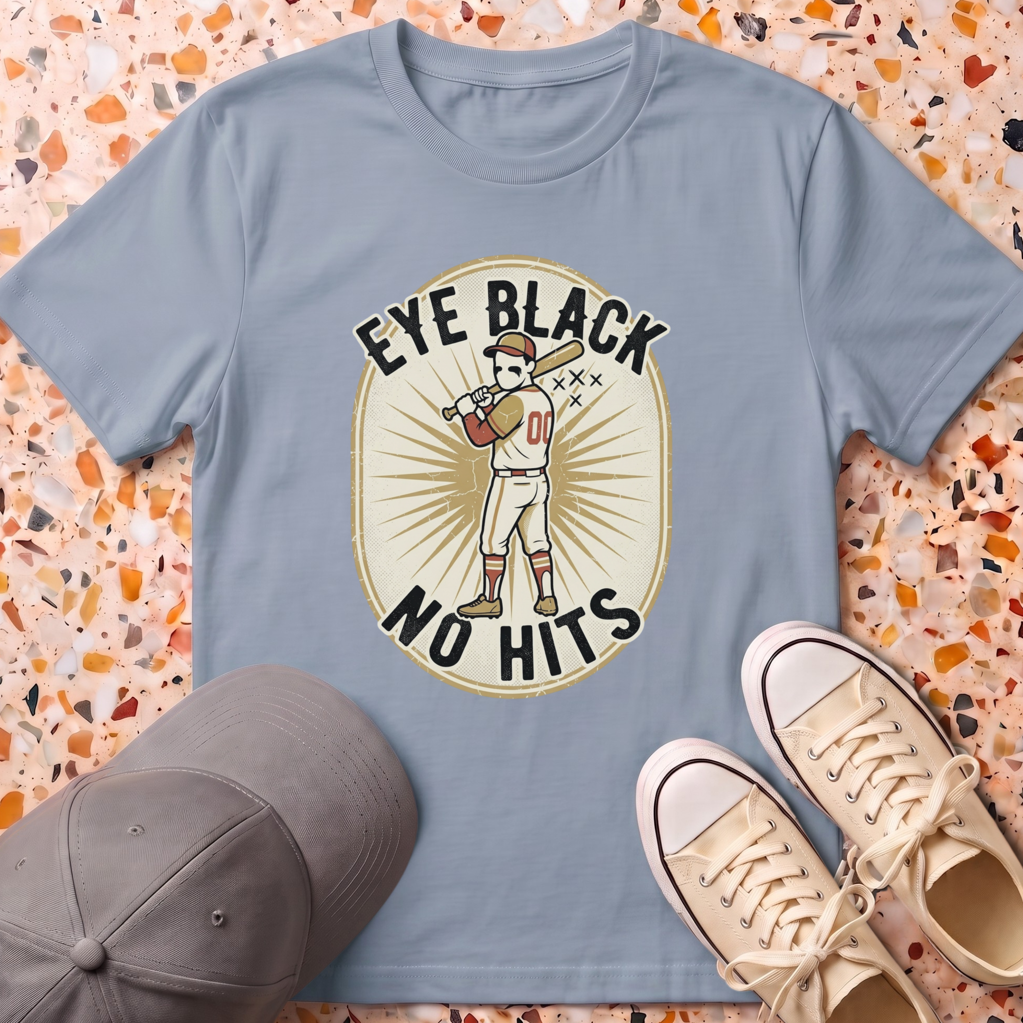 Eye Black, No Hits T-Shirt
