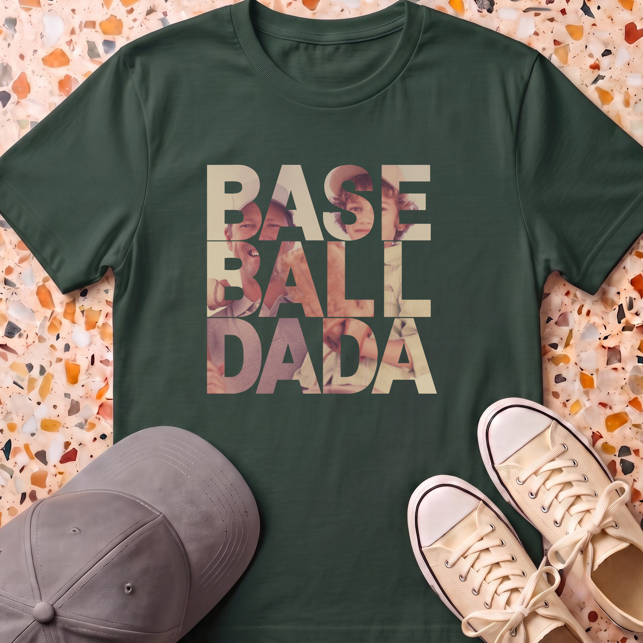 Custom Photo DADA Retro T-Shirt