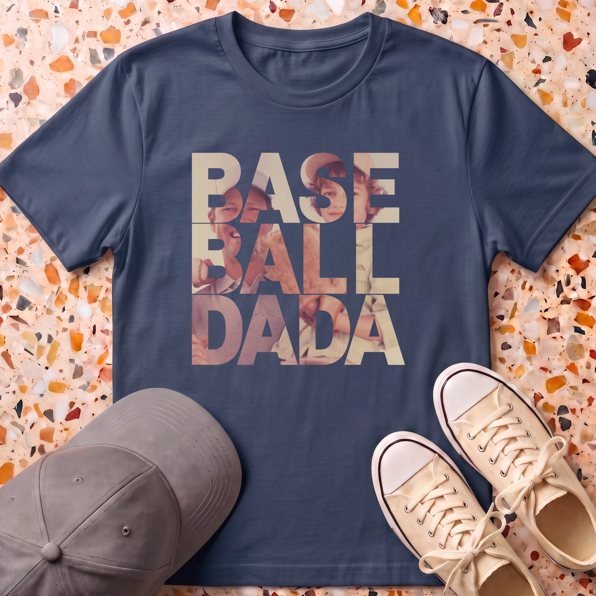 Custom Photo DADA Retro T-Shirt