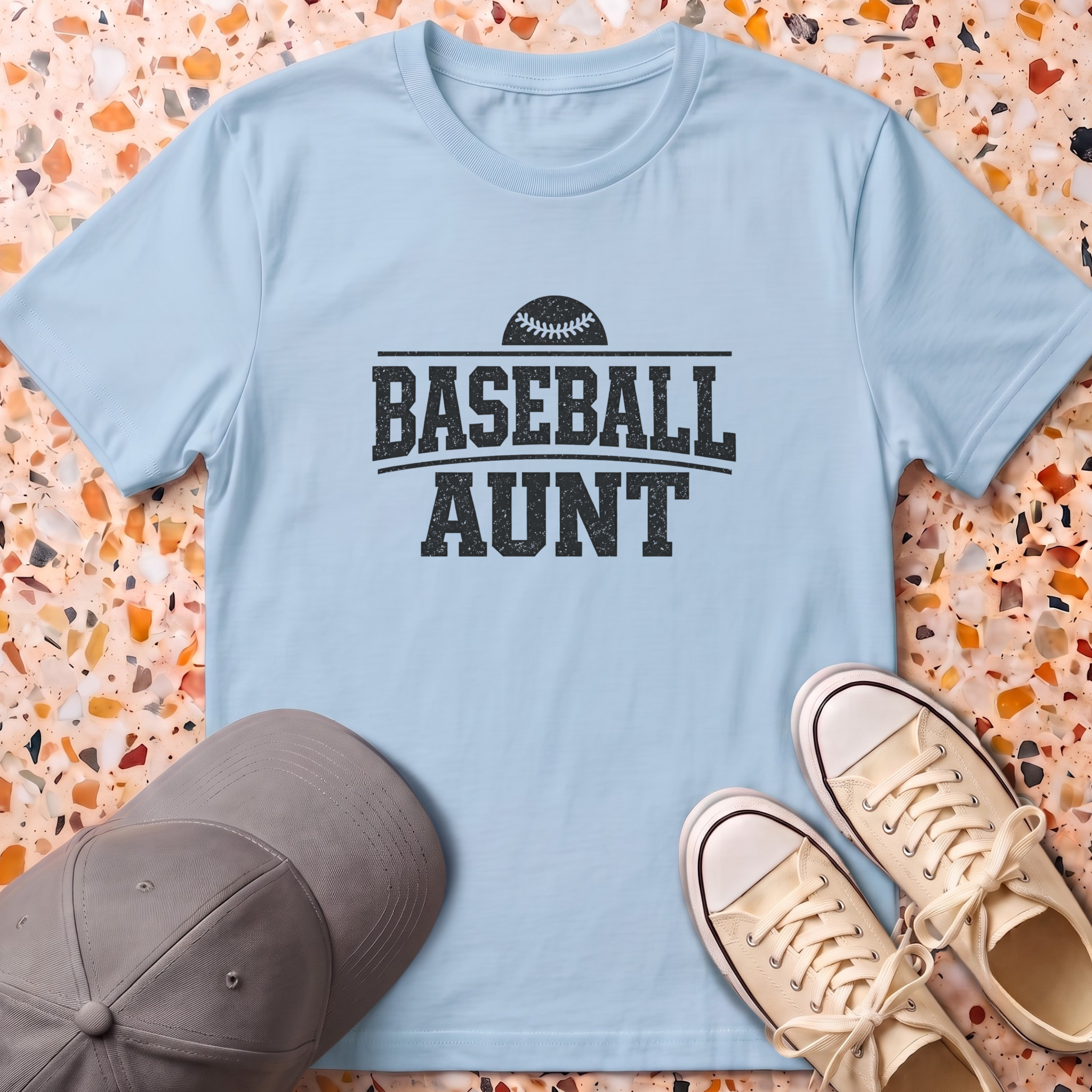 Baseball Aunt T-Shirt