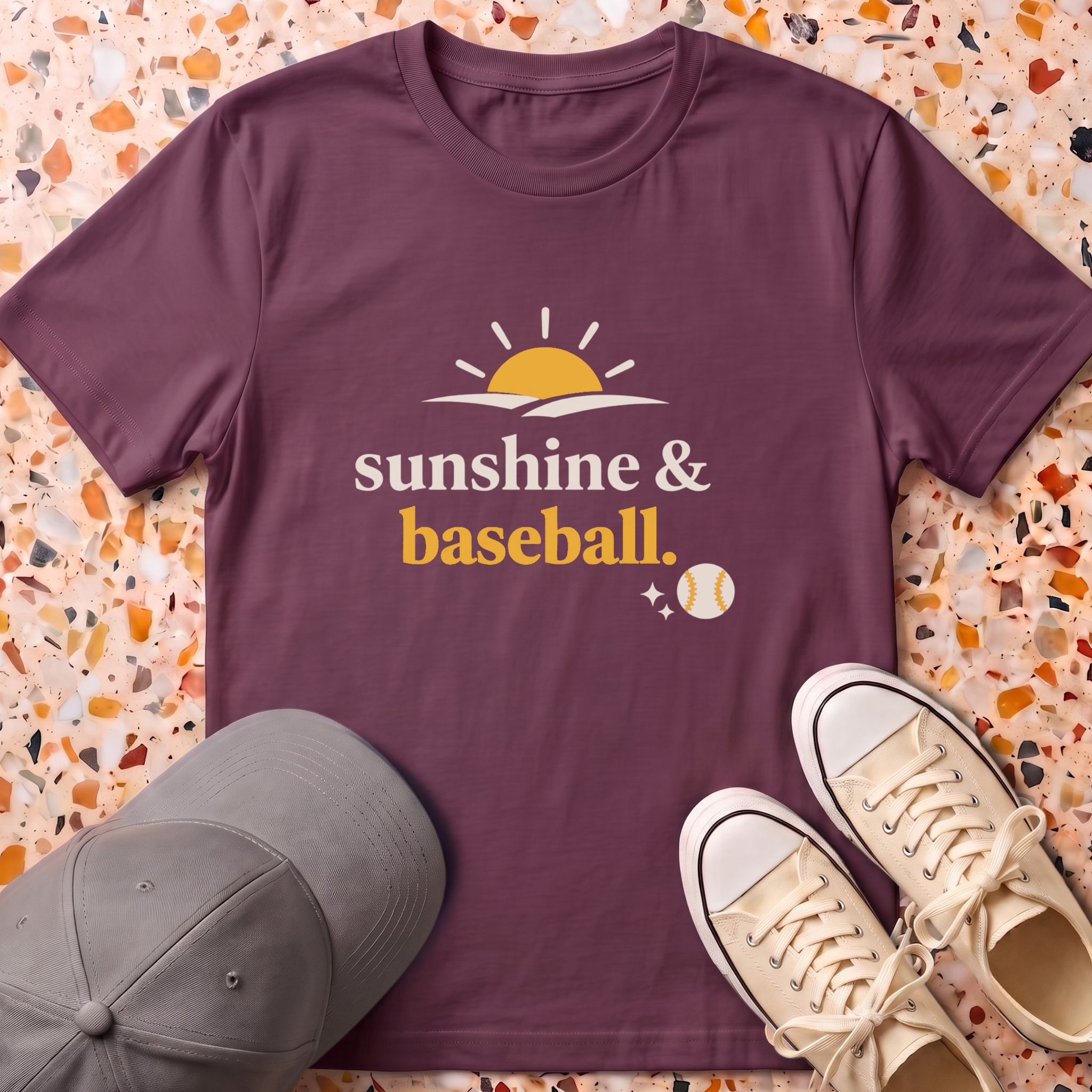 Sunshine & Baseball T-Shirt