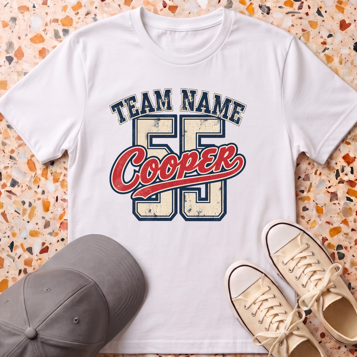 Custom Baseball Jersey T-Shirt