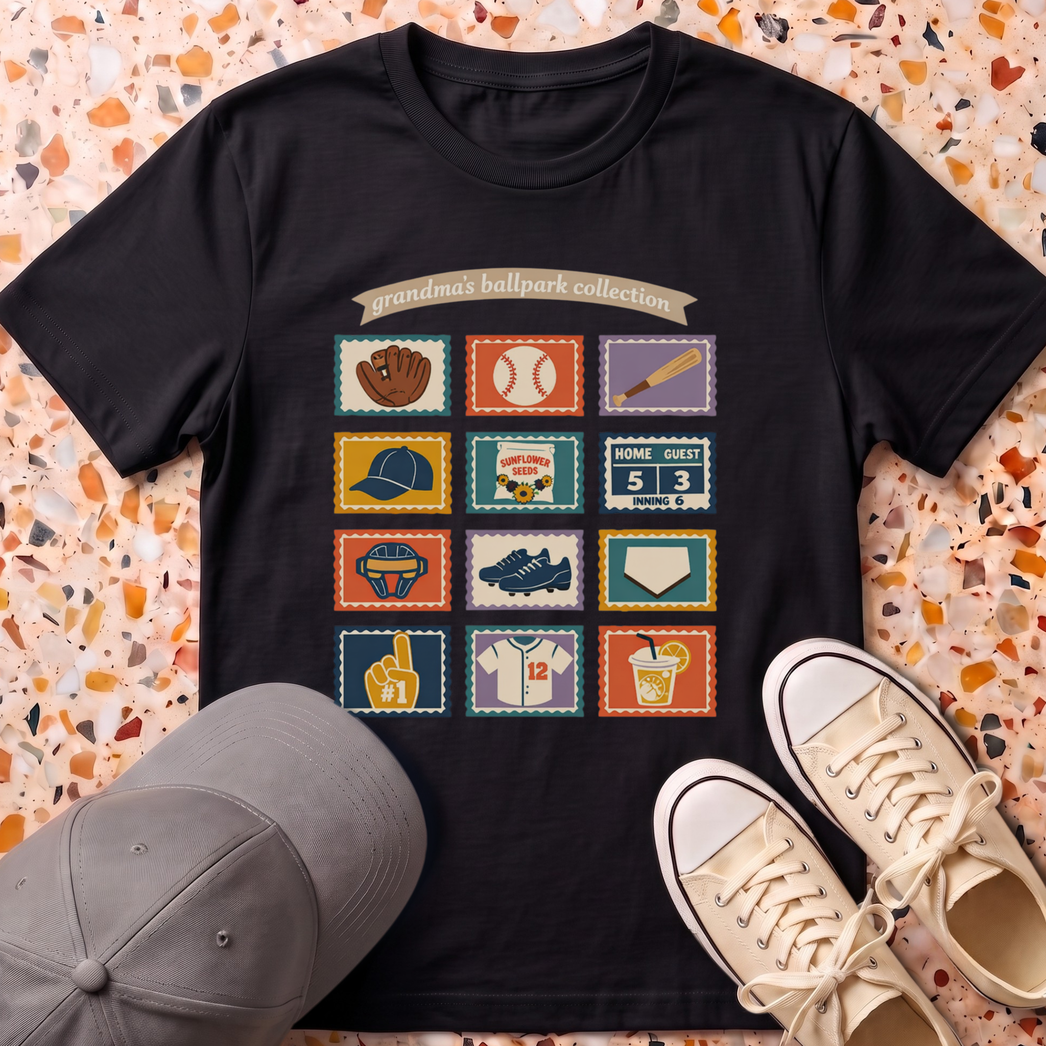 Grandma's Ballpark Collection T-Shirt