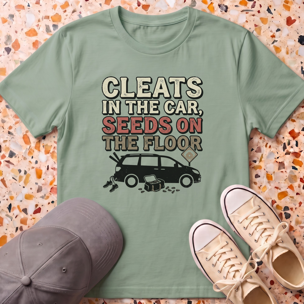 Cleats In The Car T-Shirt